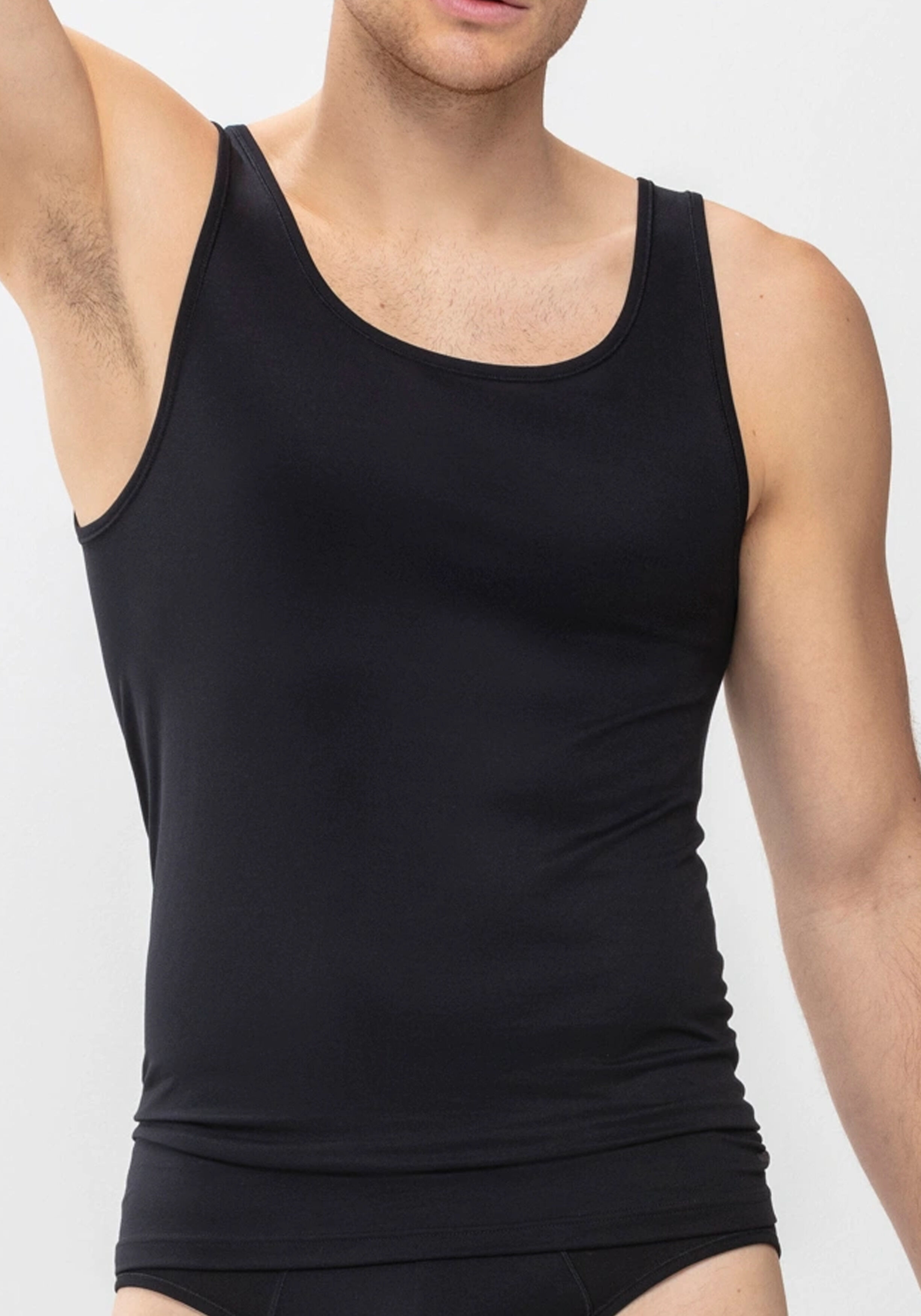 Mey heren athletic-shirt Software, tanktop, zwart