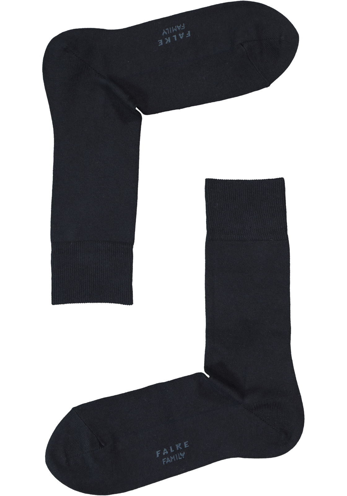2-4031309170459_falke_sok_HR FALKE Family herensokken, marine blauw (dark navy)
