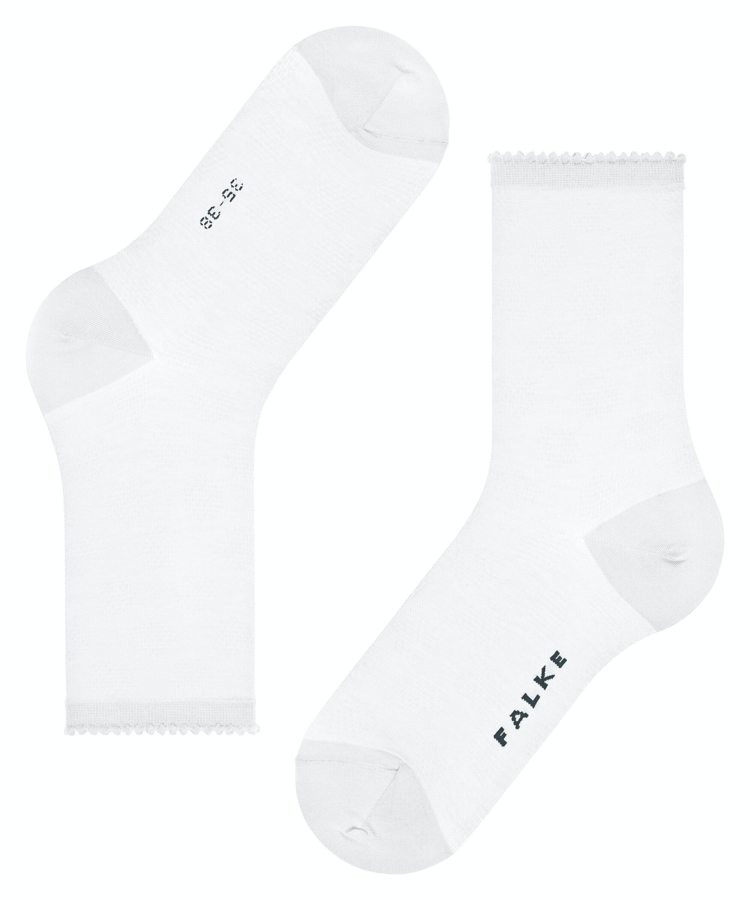 FALKE Bold Dot damessokken, wit (white)