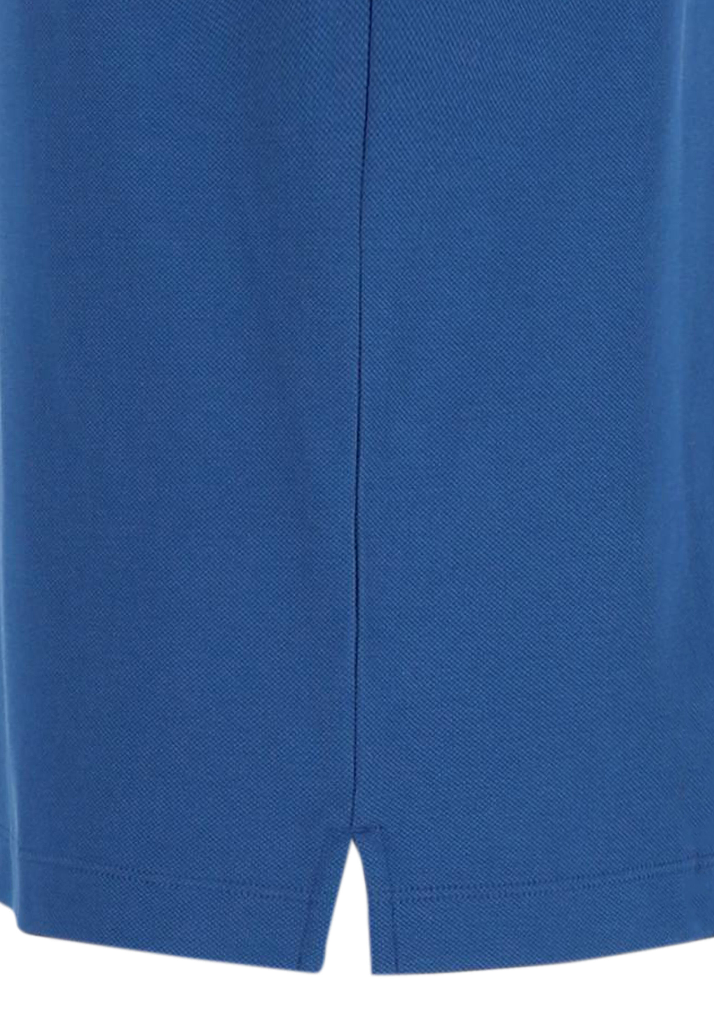 BOSS Pallas regular fit polo, pique, middenblauw