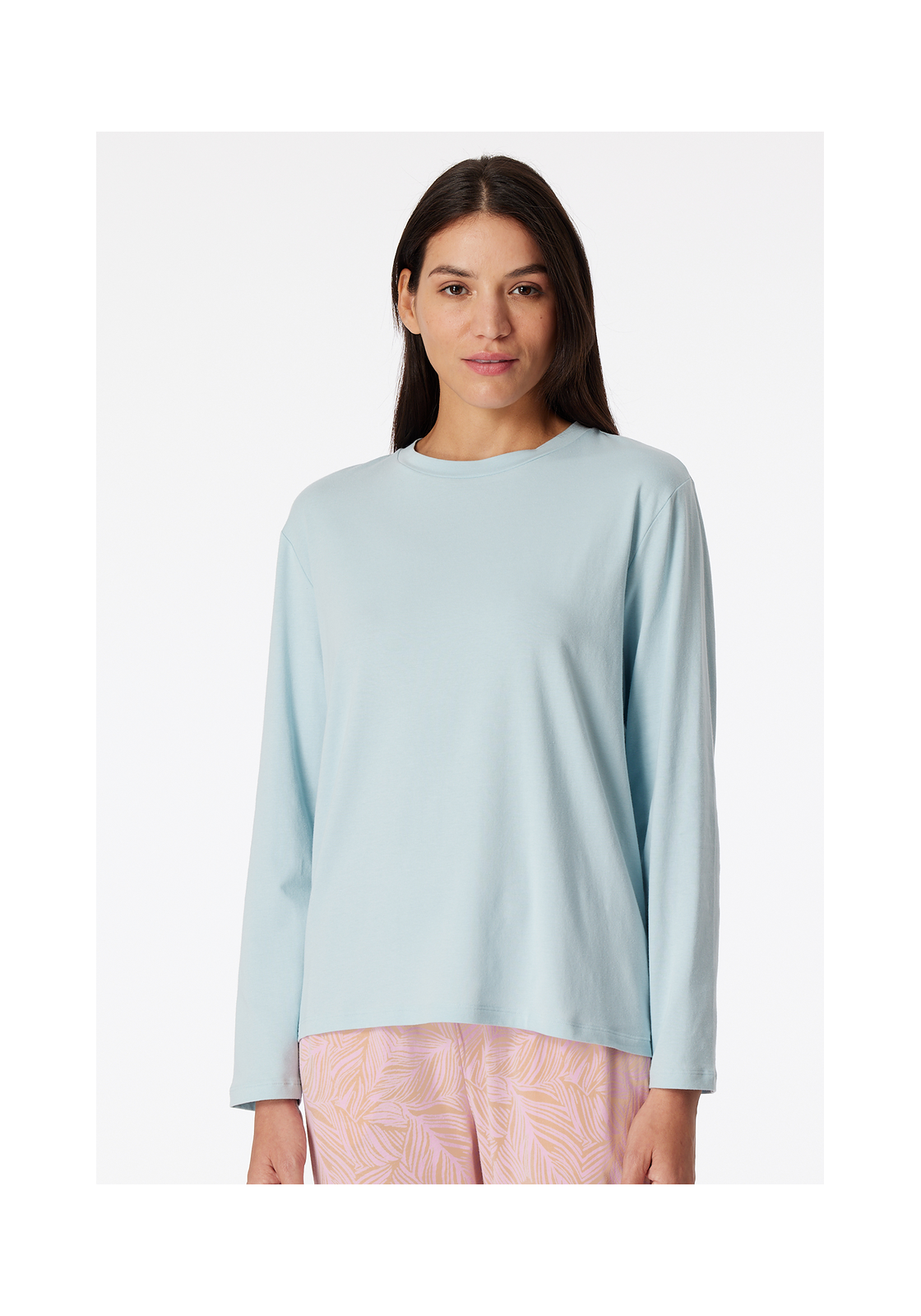 image_3_179273-420_3_1280x1280 SCHIESSER Mix+Relax T-shirt, dames shirt lange mouw bluebird