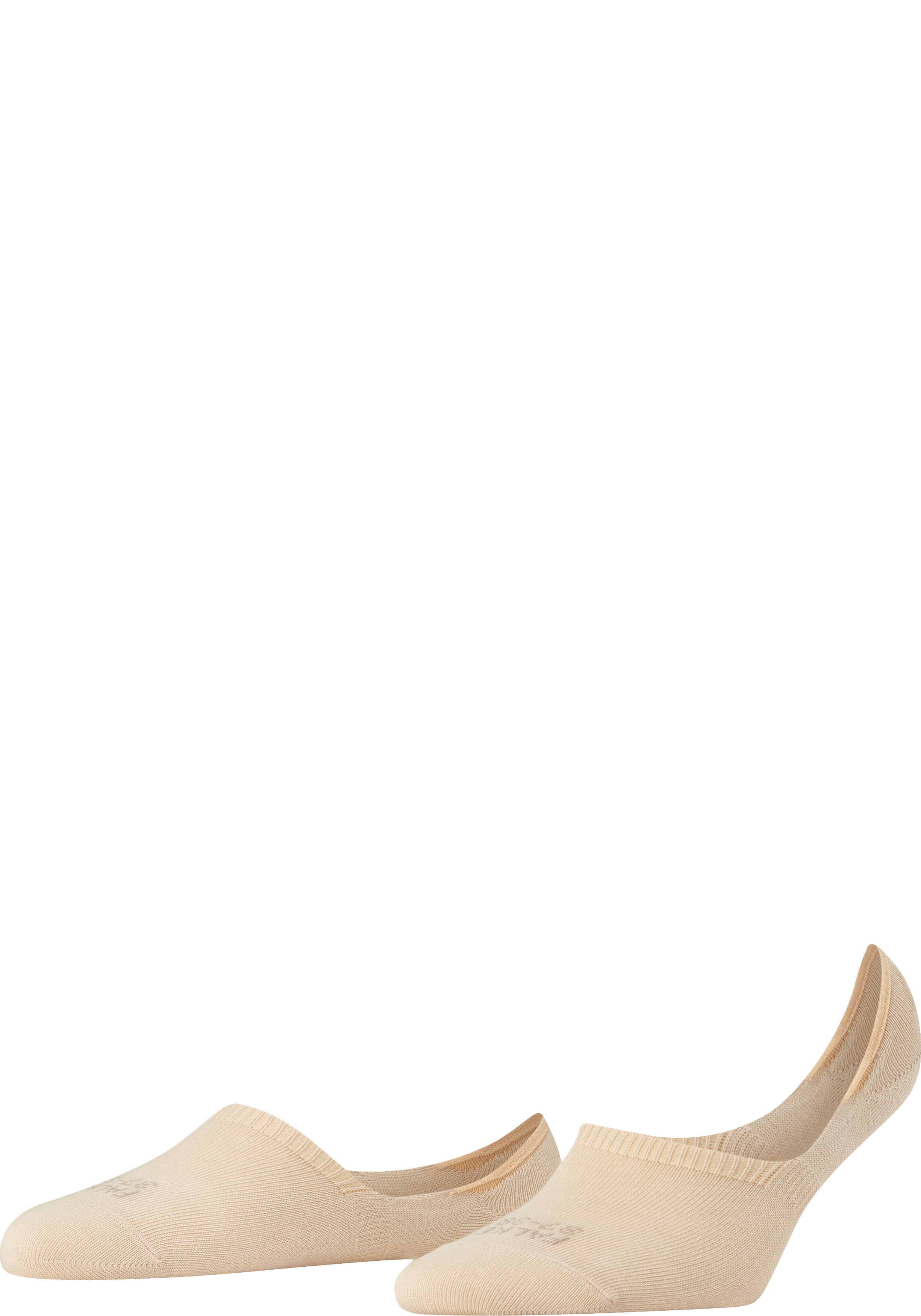 FALKE Step High Cut dames kousenvoetjes, creme (cream)