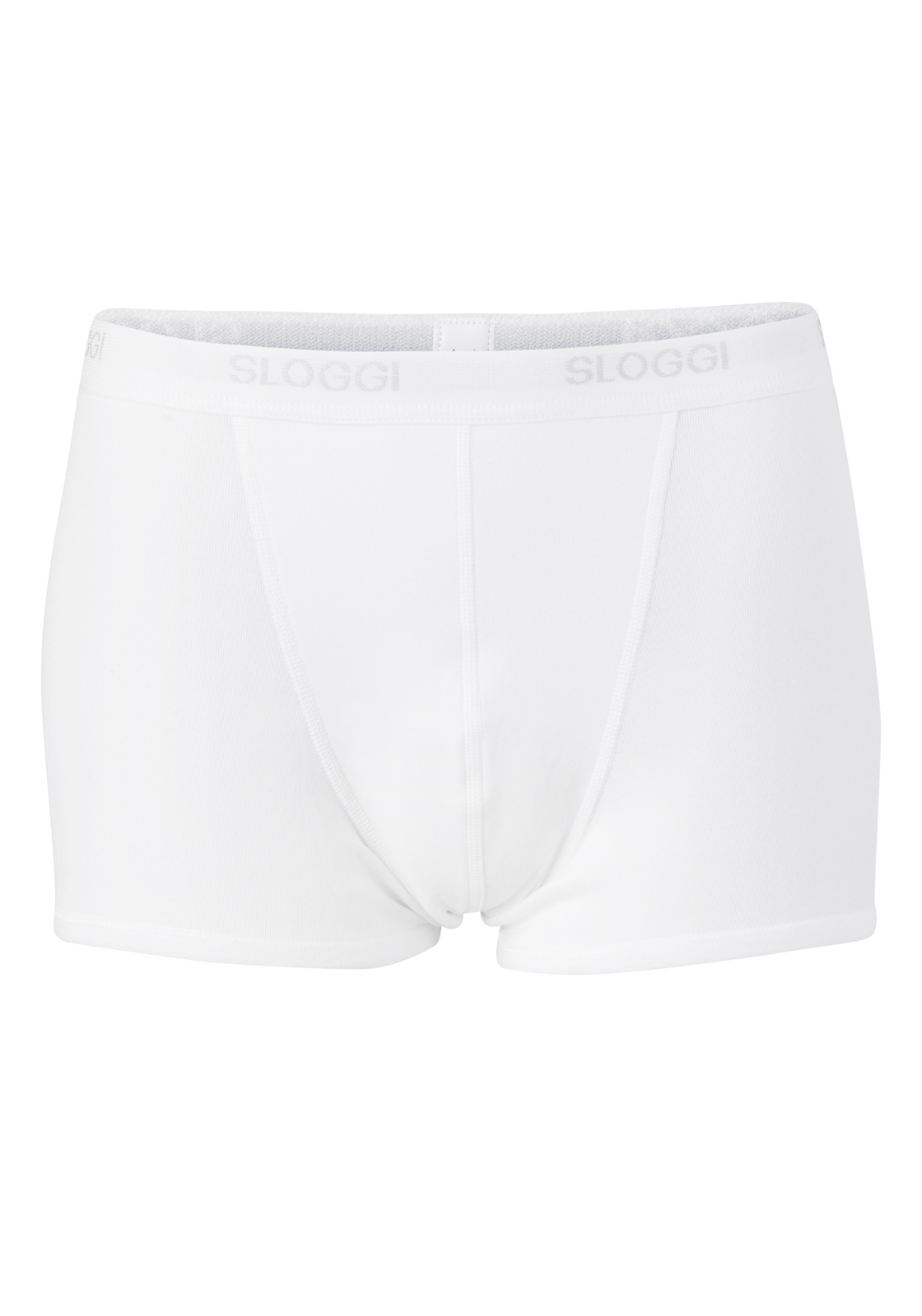 sloggi_ondergoedbasic_short000303 Sloggi Men Basic Short, heren boxers (2-pack), wit