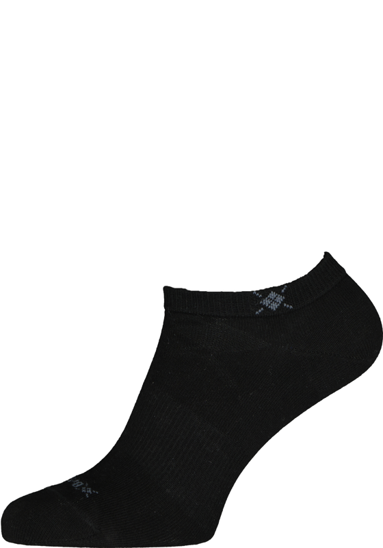 Burlington Everyday dames enkelsokken (2-pack), katoen, zwart Burlington Everyday dames enkelsokken (2-pack), katoen, zwart
