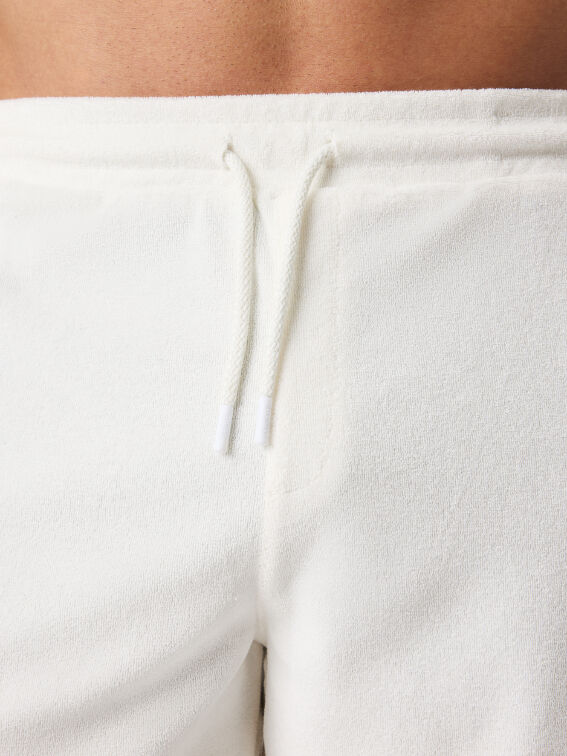 Bjorn Borg Toweling Pool Shorts, korte broek, beige