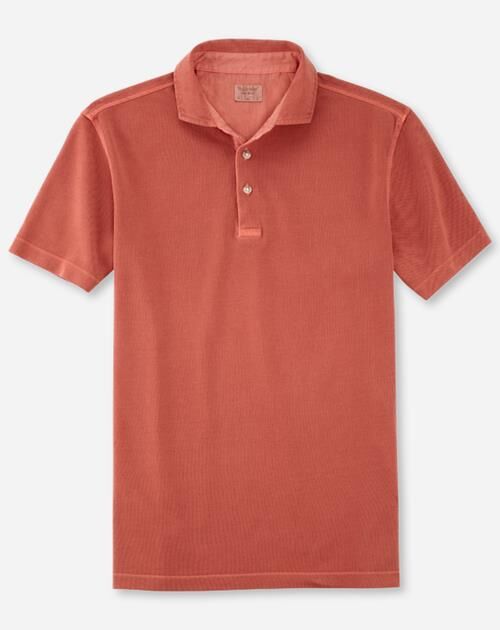 OLYMP Level Five Casual body fit polo, sienna