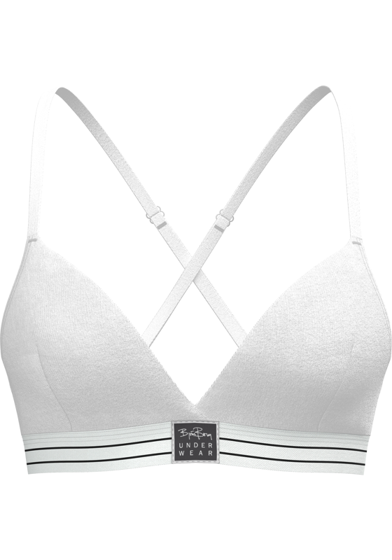 Bjorn Borg dames Original Triangle Bra, triangel BH (1-pack), wit Bjorn Borg dames Original Triangle Bra, triangel BH (1-pack), wit