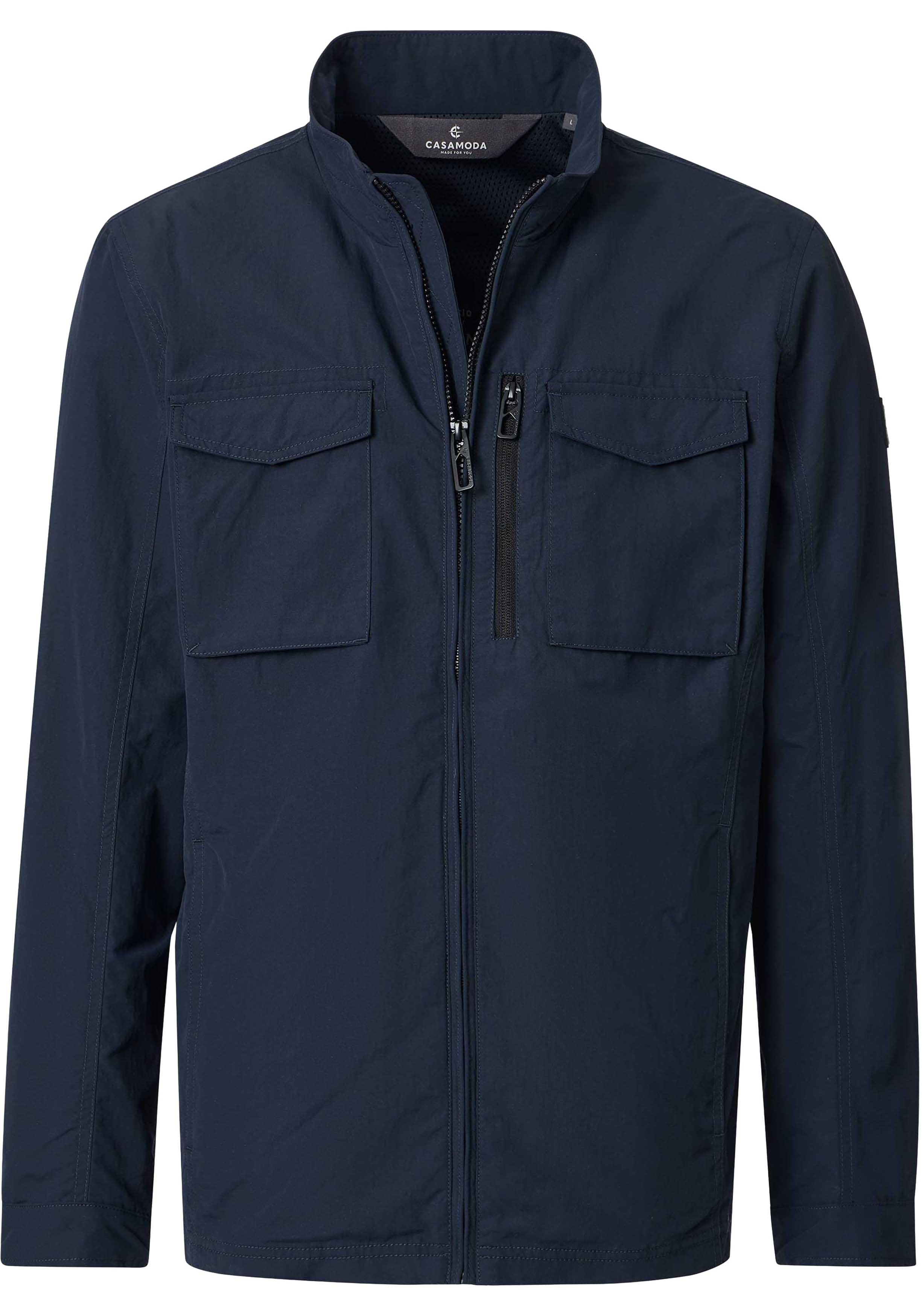 CASA MODA comfort fit tussenjas, donkerblauw