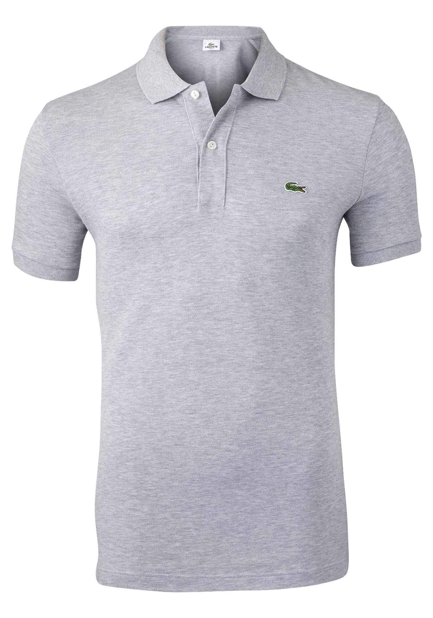 Lacoste Slim Fit polo, zilvergrijs