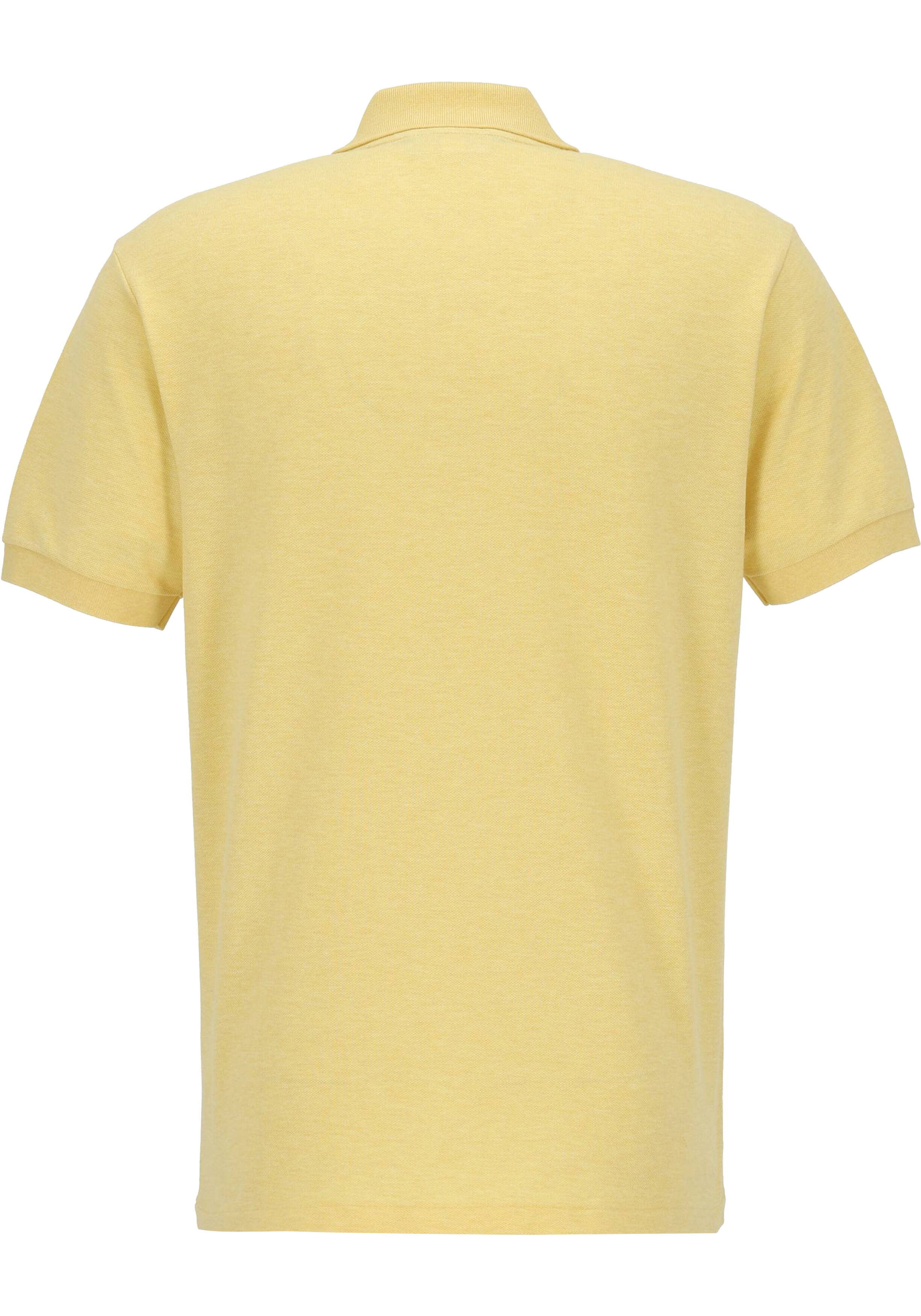 Lacoste Classic Fit polo, geel melange