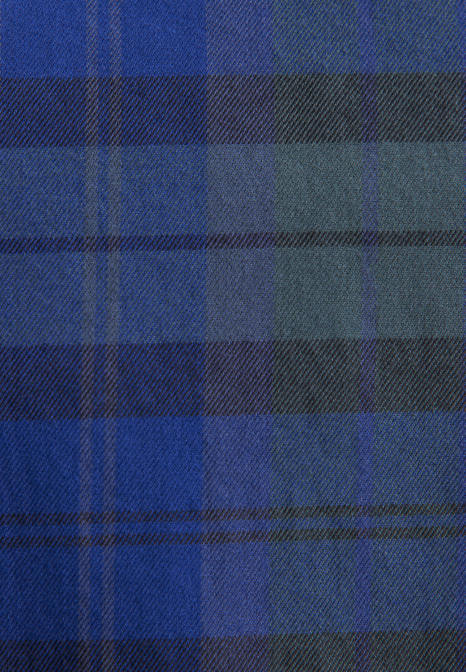 Seidensticker slim fit overhemd, popeline, blauw geruit