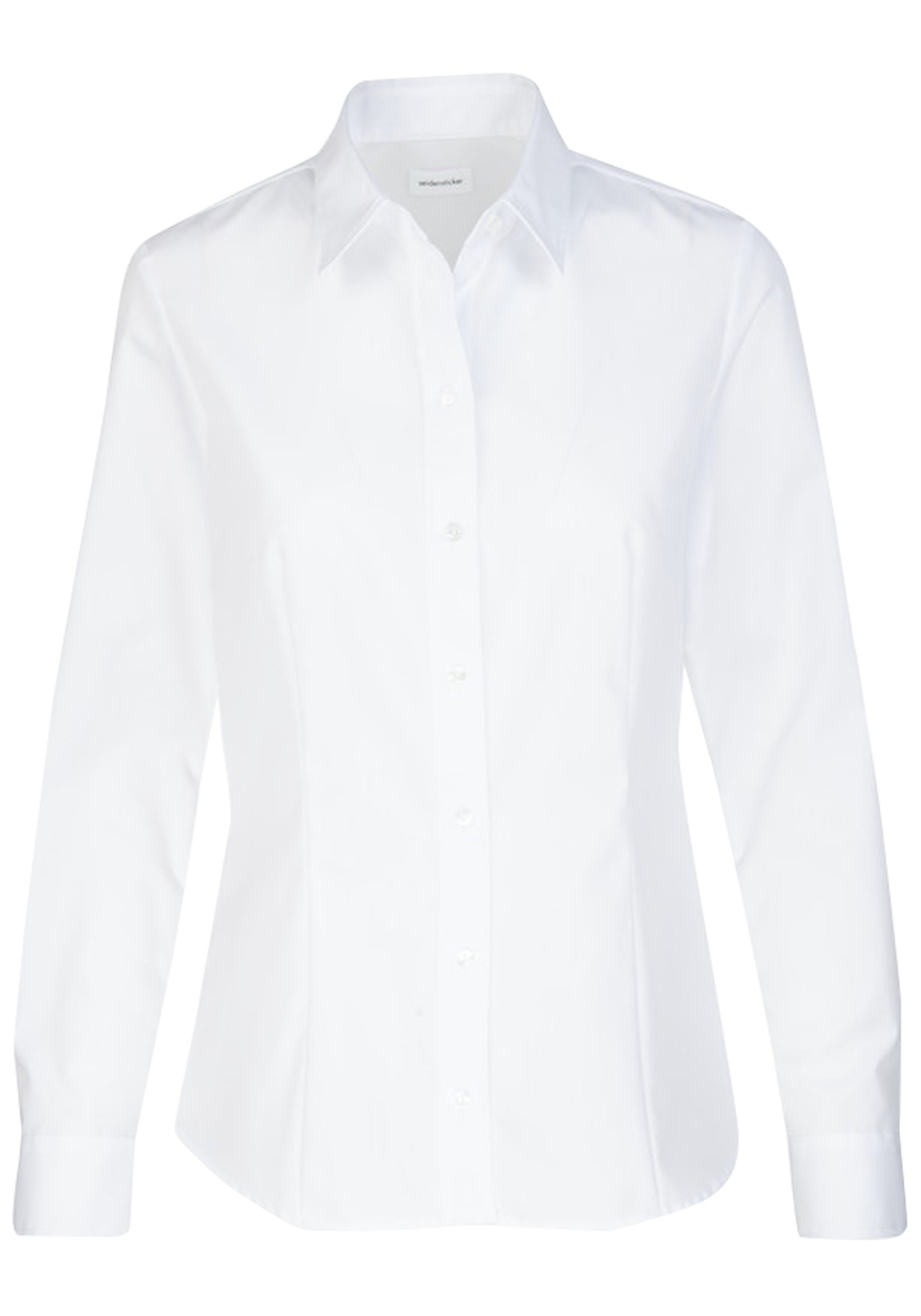 Seidensticker dames blouse regular fit, wit