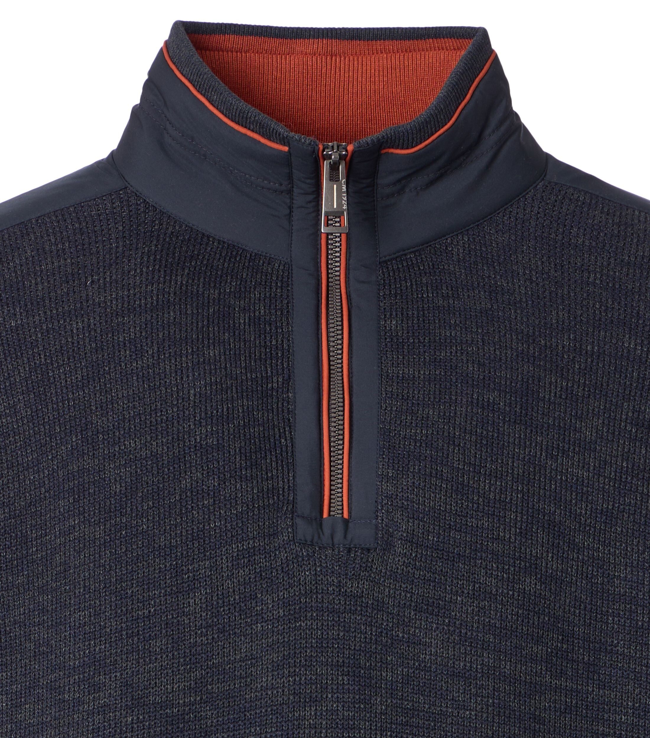 CASA MODA comfort fit schipperstrui, donkerblauw