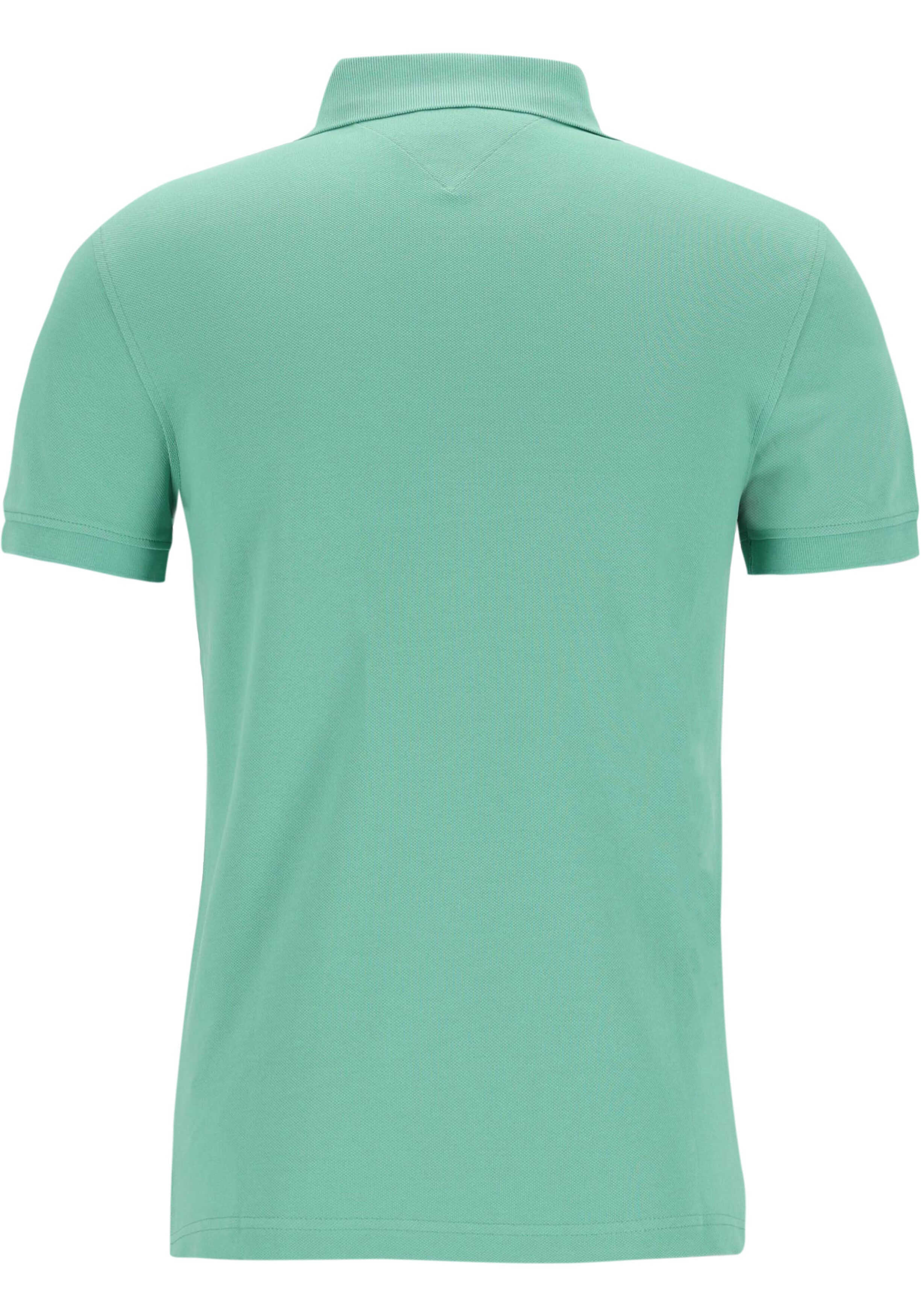 Tommy Hilfiger 1985 Slim Polo, heren poloshirt, groen
