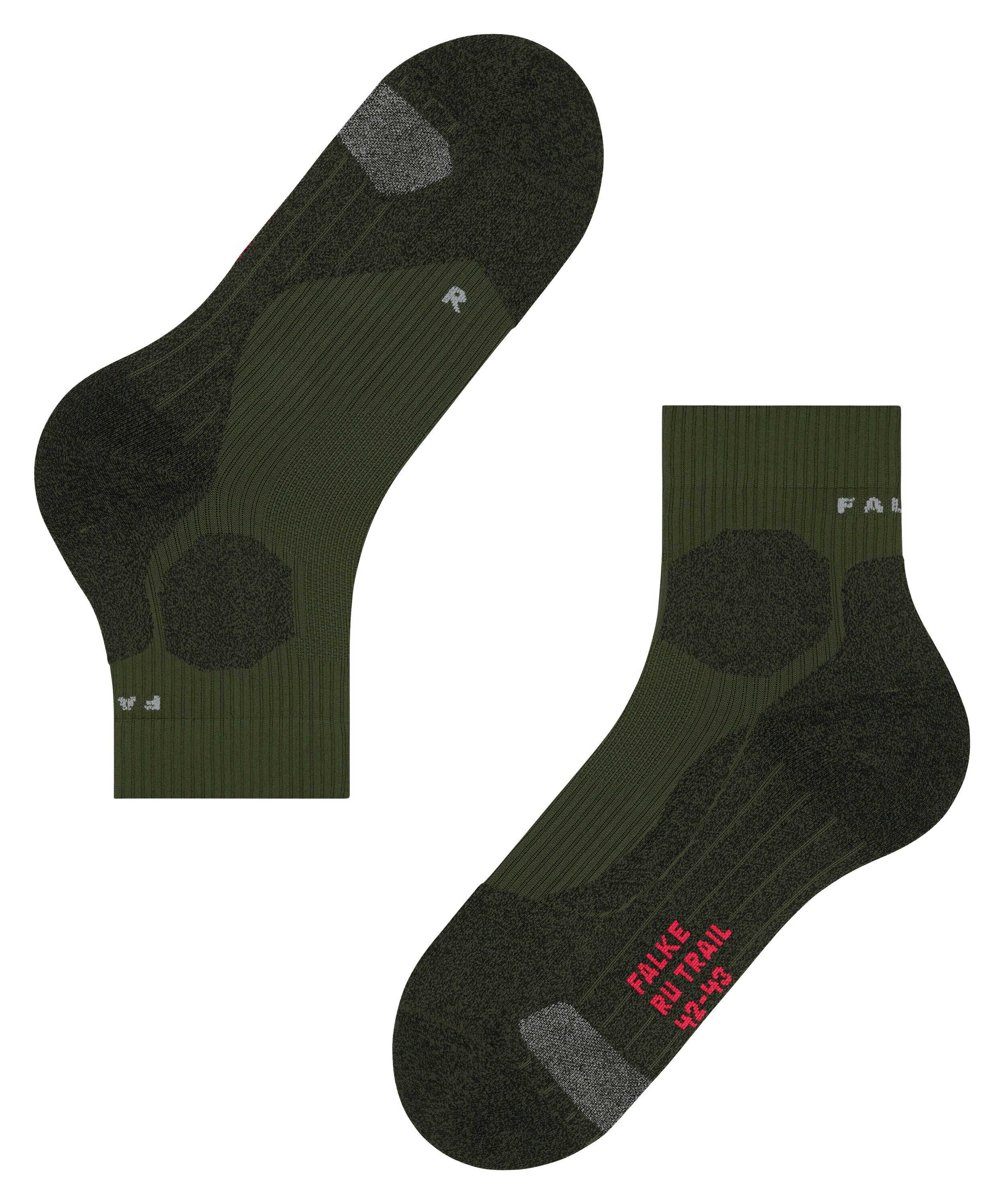 FALKE RU Trail Grip heren running sokken, groen (vertigo)