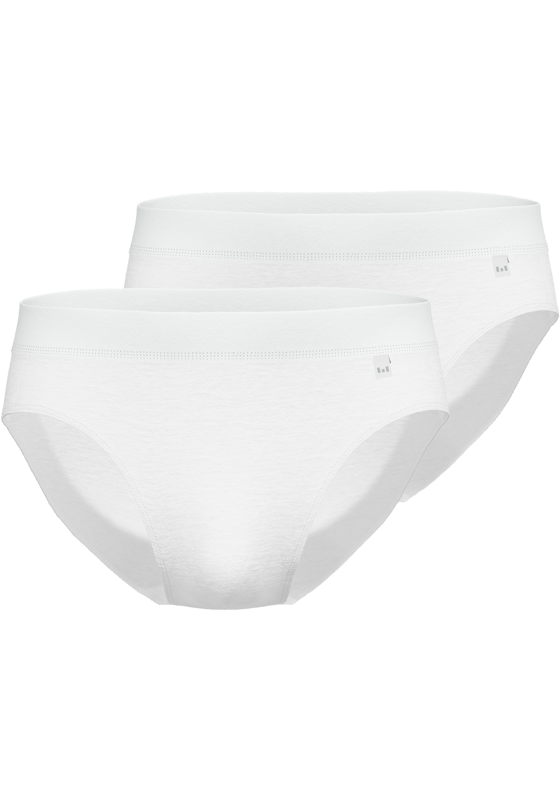 Gotzburg heren sport slip (2-pack), wit Gotzburg heren sport slip (2-pack), wit