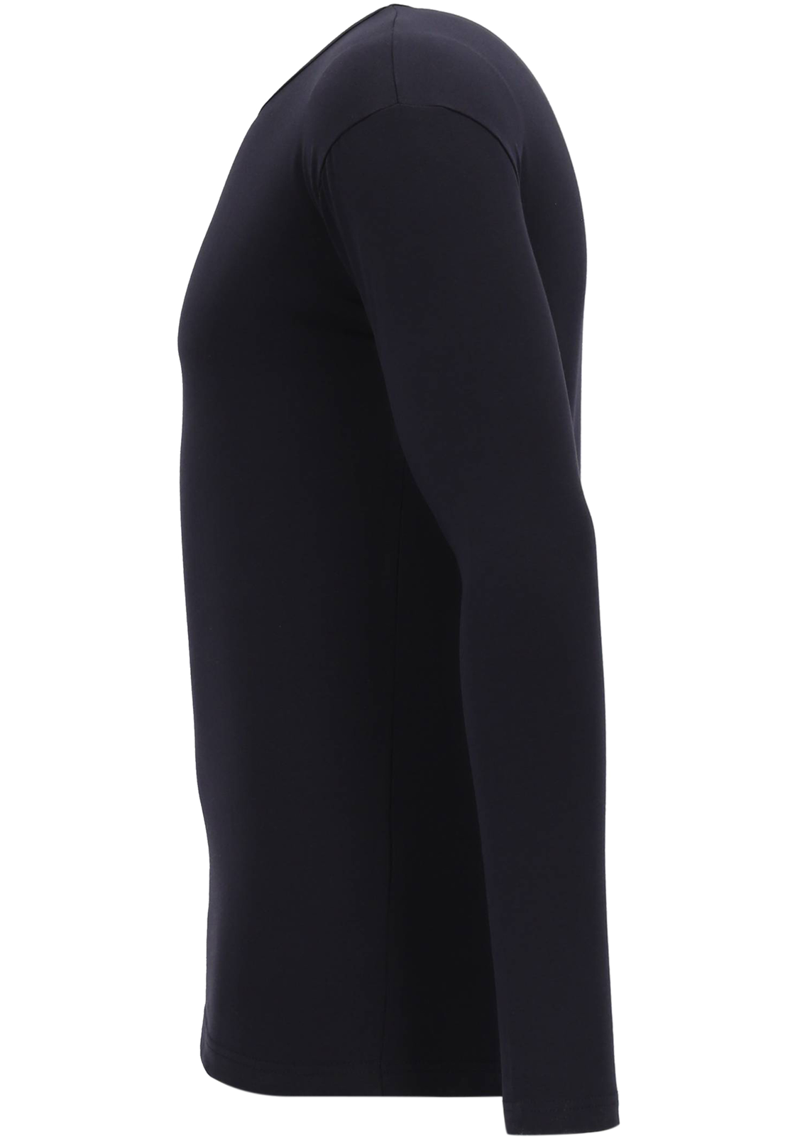 ALAN RED T-shirt Olbia (1-pack), O-hals lange mouw stretch, blauw ALAN RED T-shirt Olbia (1-pack), O-hals lange mouw stretch, blauw