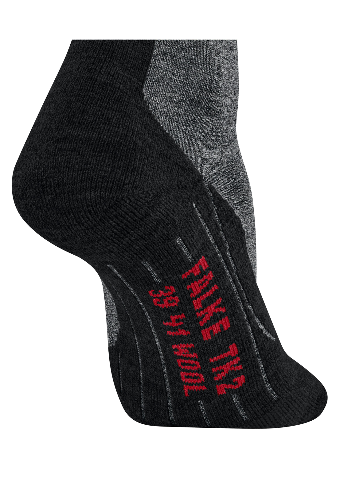 FALKE TK2 Explore Wool heren trekking sokken, zwart (black) FALKE TK2 Explore Wool heren trekking sokken, zwart (black)