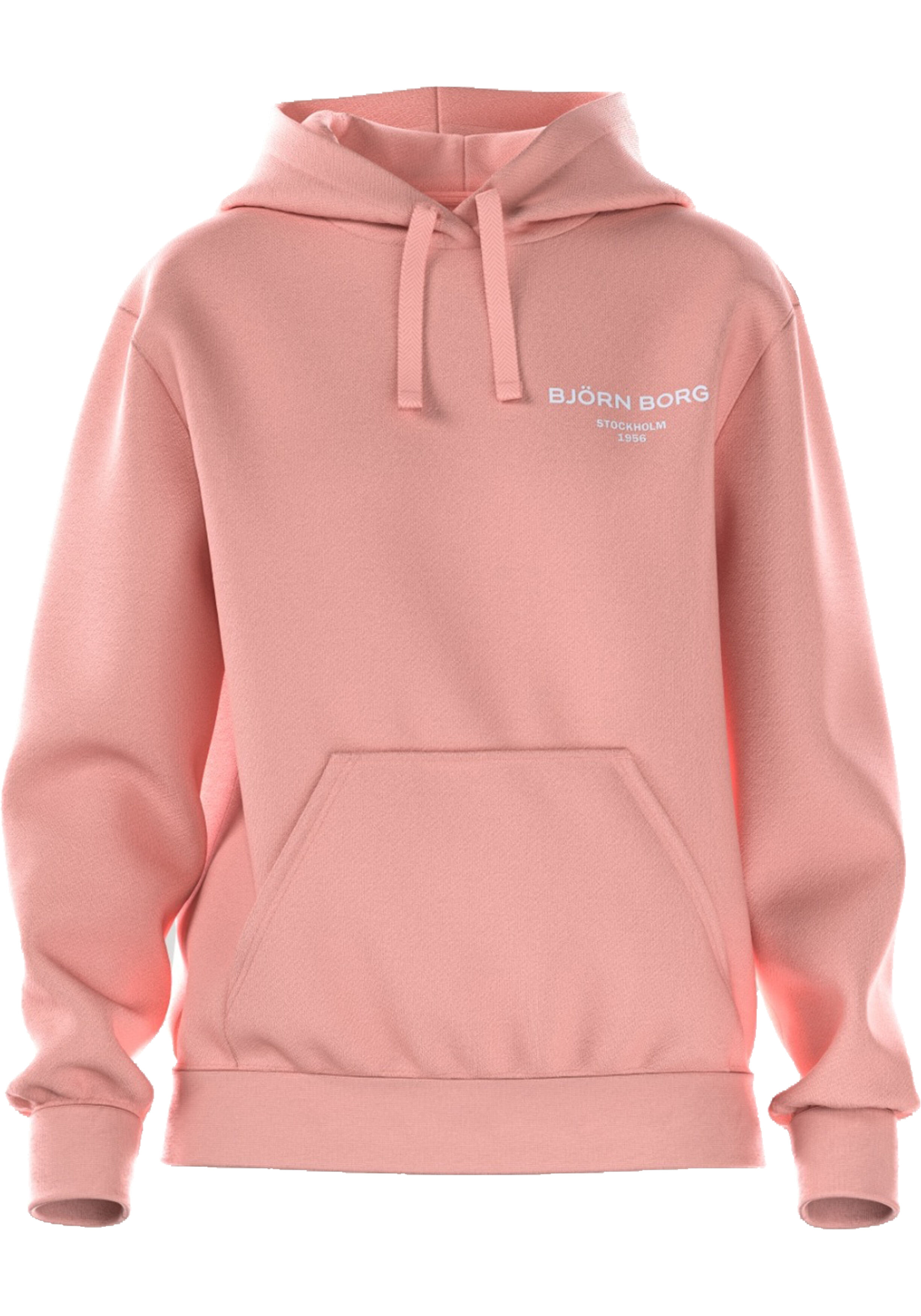 Bjorn Borg dames Essential Hoodie, abrikoos roze