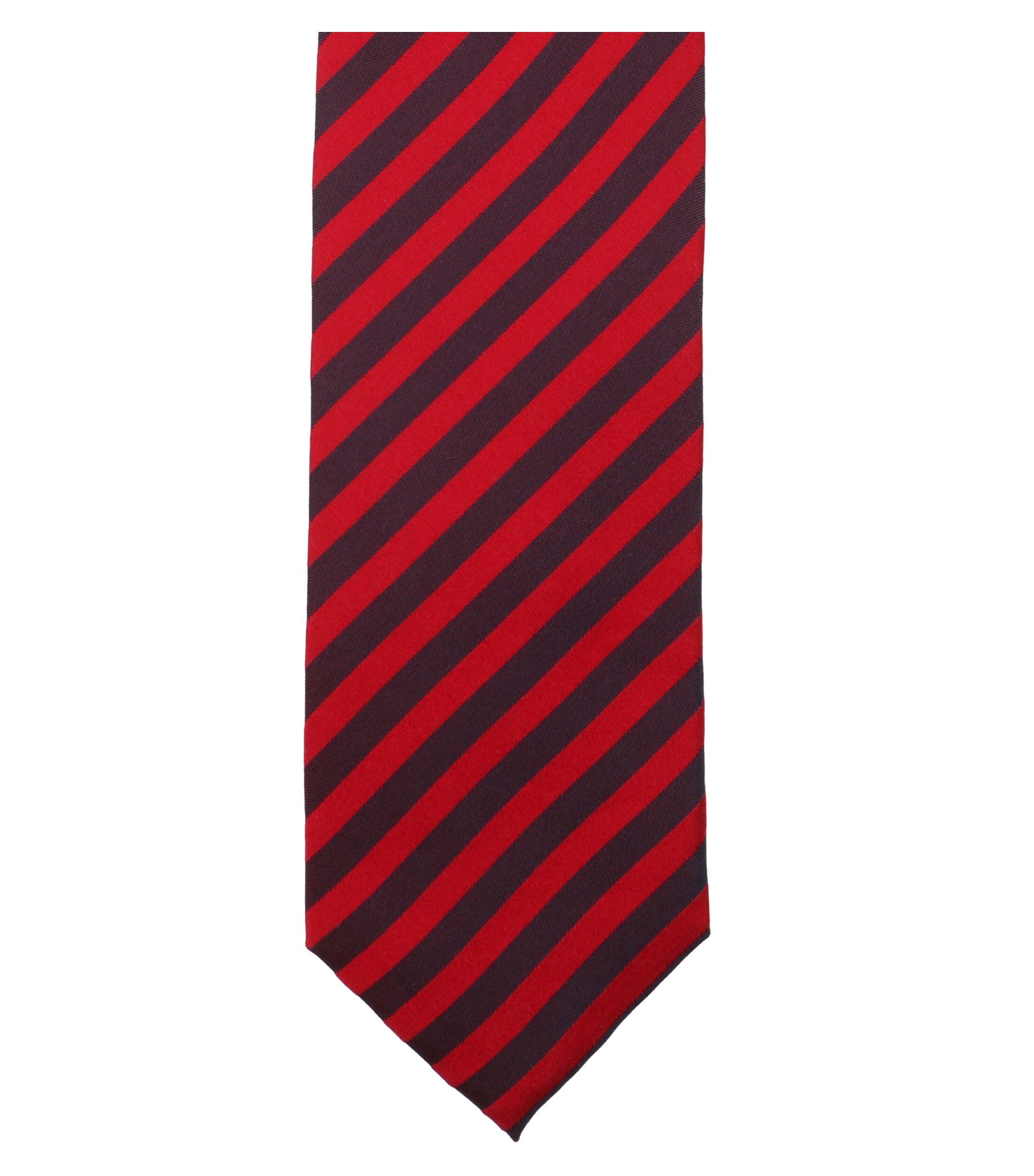 VENTI stropdas, rood met zwart gestreept