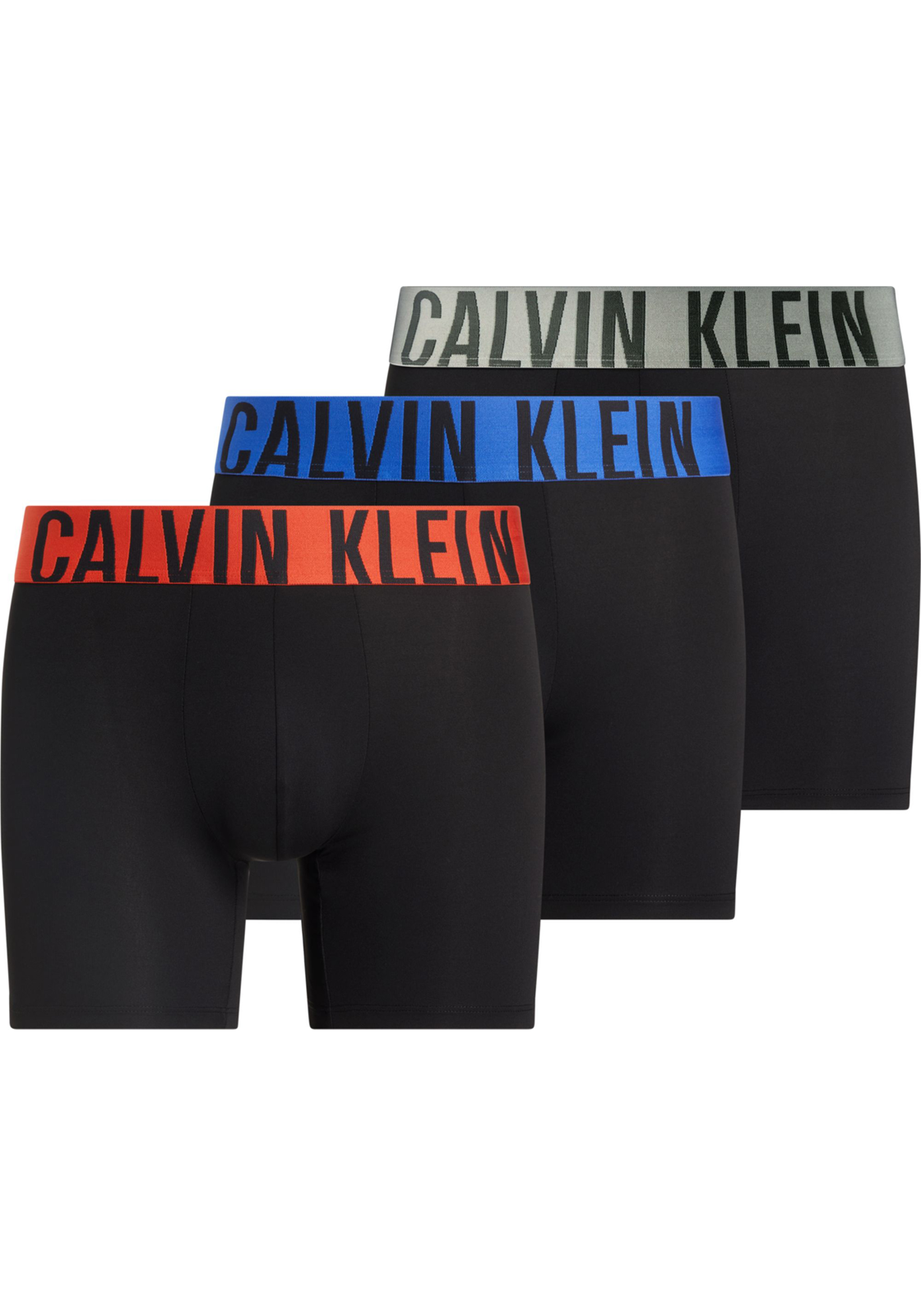 1-8720109429237-calvin_klein-boxers-V24_HR Calvin Klein Boxer Briefs (3-pack), heren boxers extra lang, zwart met gekleurde tailleband