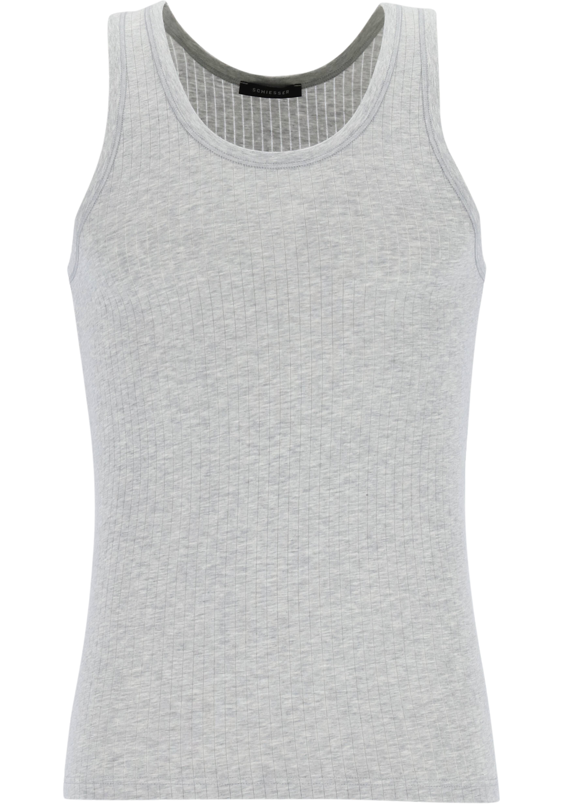 2-4007061622772-Schiesser-SCHIESSER_103401202_SI_2P_grijs_2fotos_HR SCHIESSER Authentic singlets (2-pack), grijs