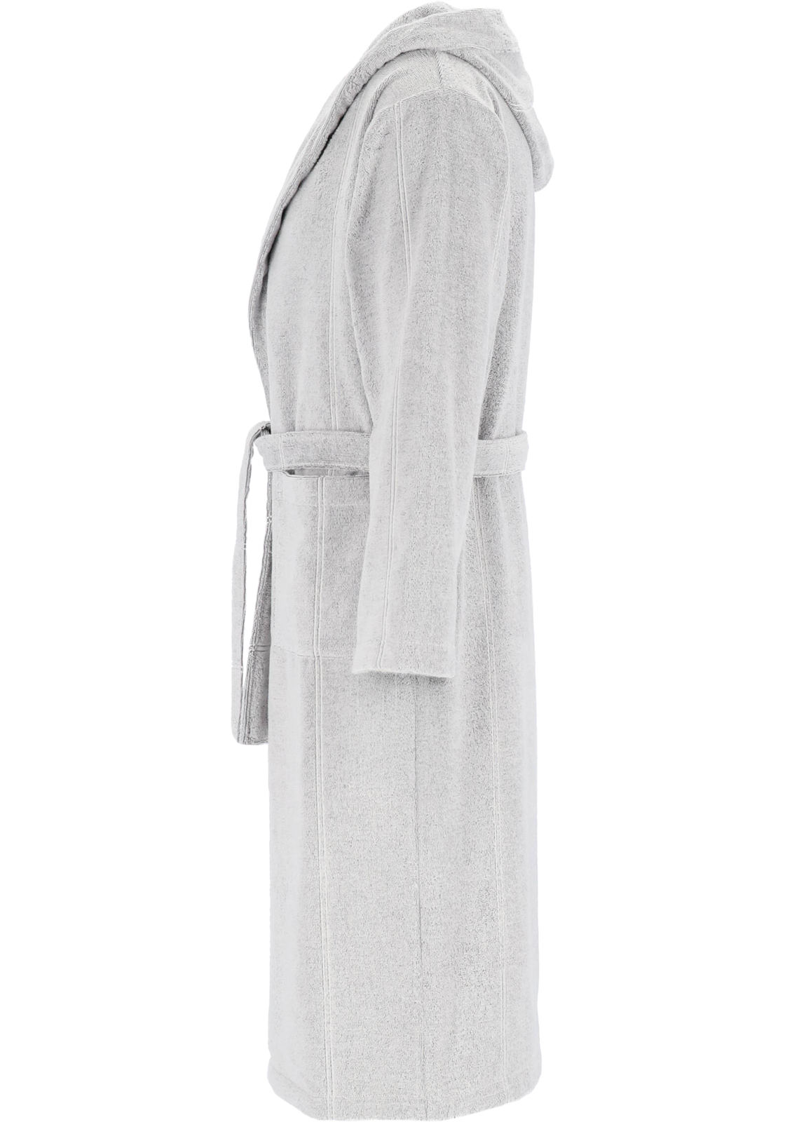 2-4007064247941-schiesser-SCHIESSER_151059204_BJ_grijs_360_HR_copy SCHIESSER heren badjas, dik badstof, lichtgrijs met ingeweven streep