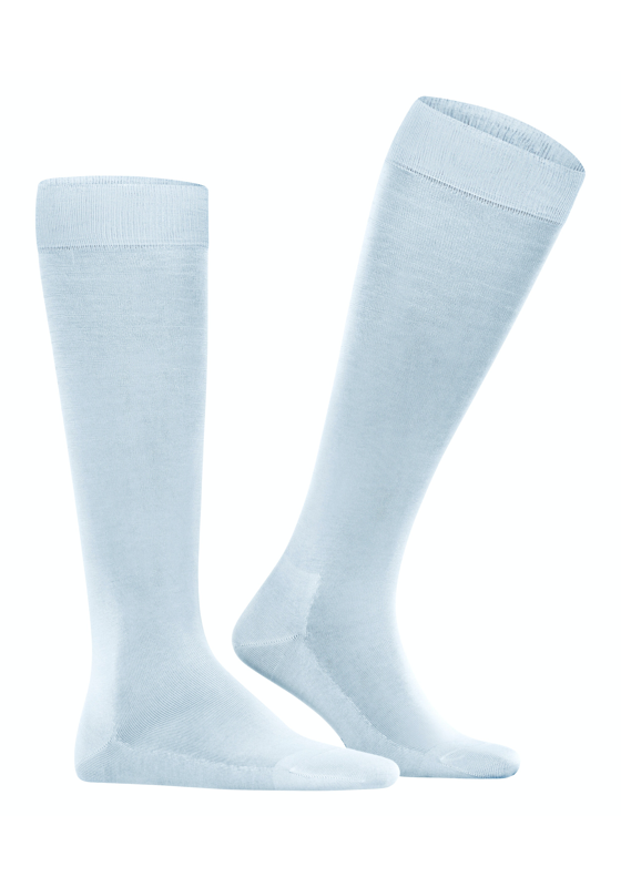 FALKE Tiago heren kniekousen, blauw (light blue) FALKE Tiago heren kniekousen, blauw (light blue)