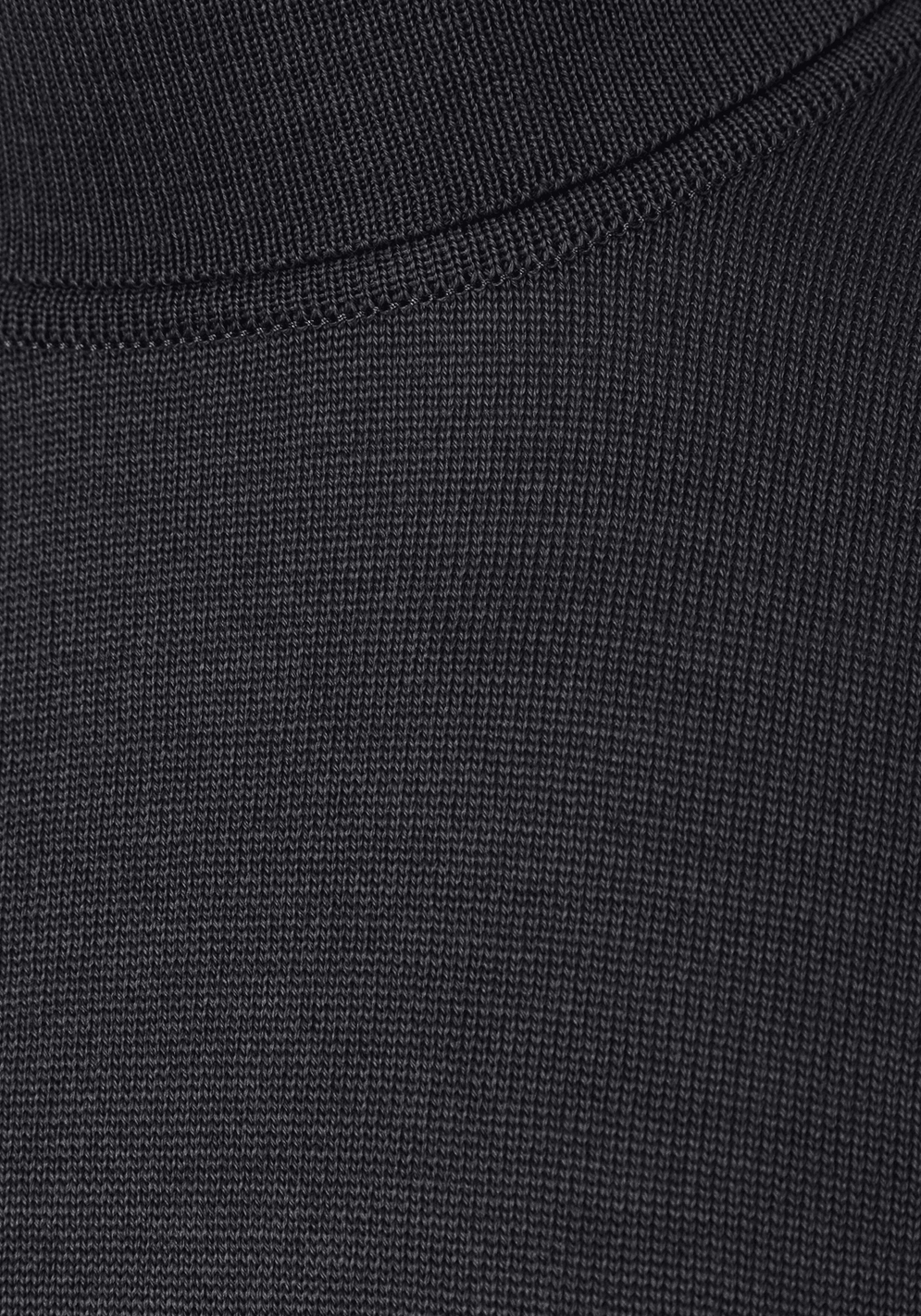 MAERZ Classic Fit heren coltrui wol, zwart