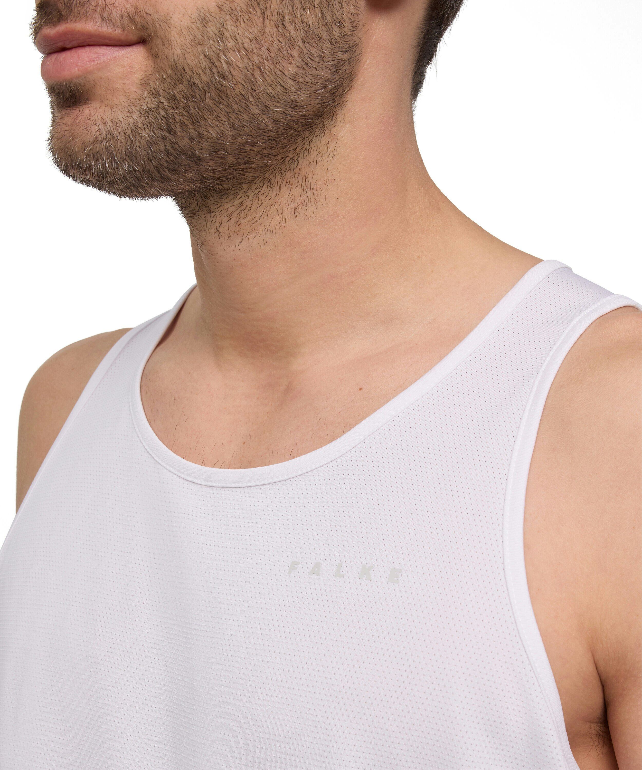 FALKE heren training top, wit (white)