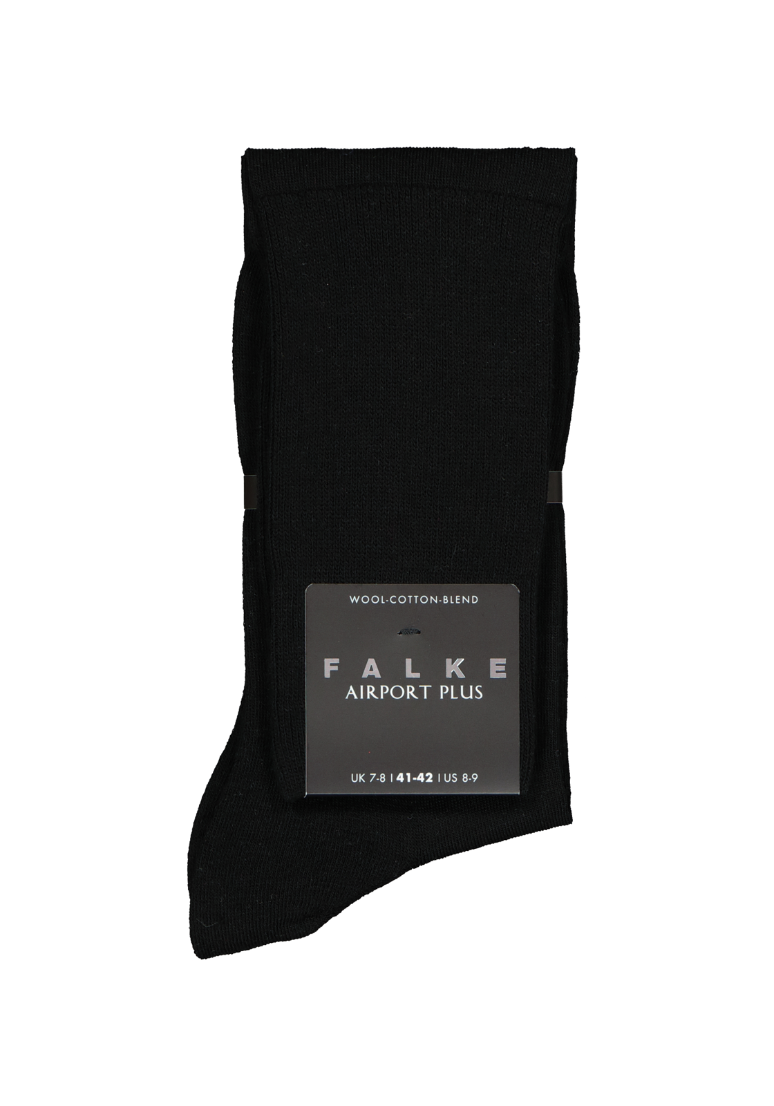 3-4004757485192_falke_kniekousen_HR FALKE Airport Plus heren kniekousen, zwart (black)