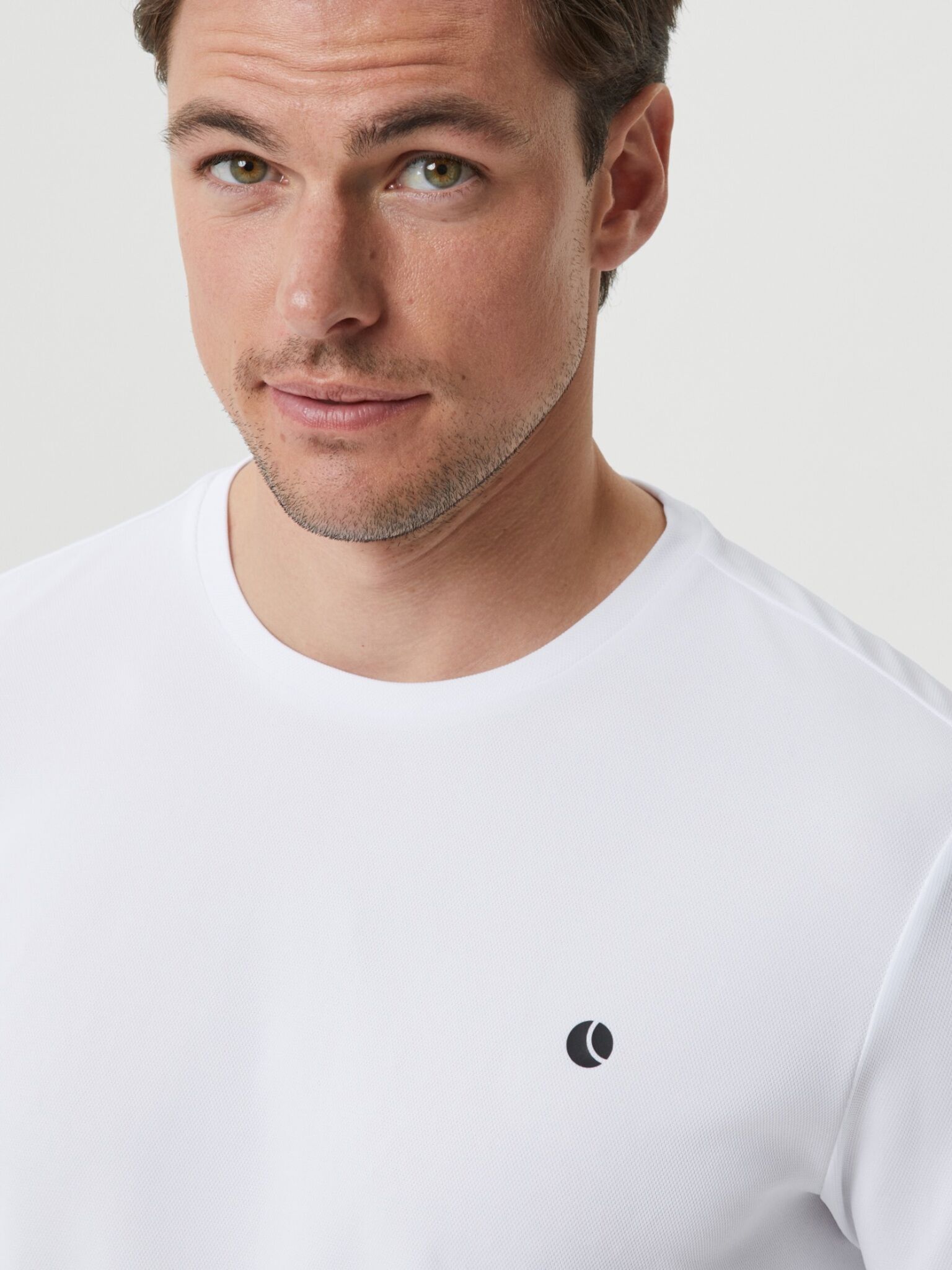 Bjorn Borg Ace T-shirt stripe, wit