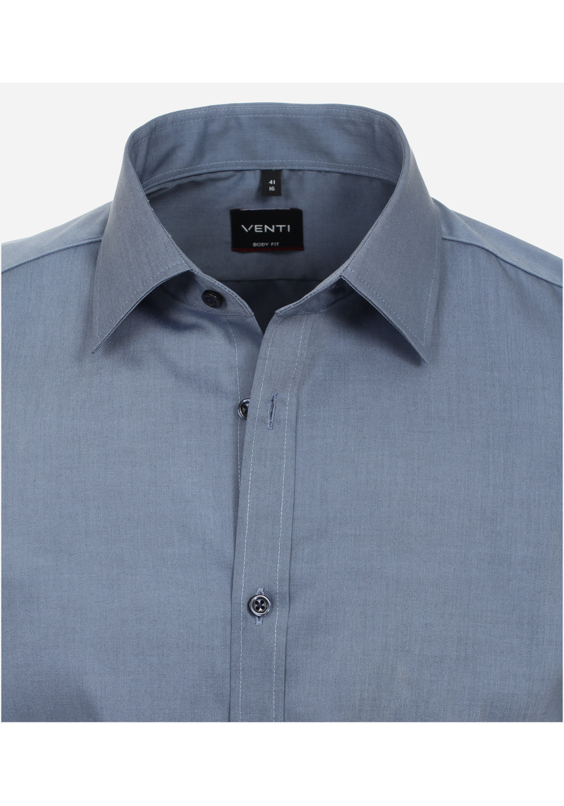 image_4_f51b87ea9b760f78cf4ae00ca2dec864jpgautoformatbgF3F3F3blend-alpha100blend-colorF3F3F3blend-modedarkenfitclampp VENTI body fit overhemd, korte mouw, popeline, blauw