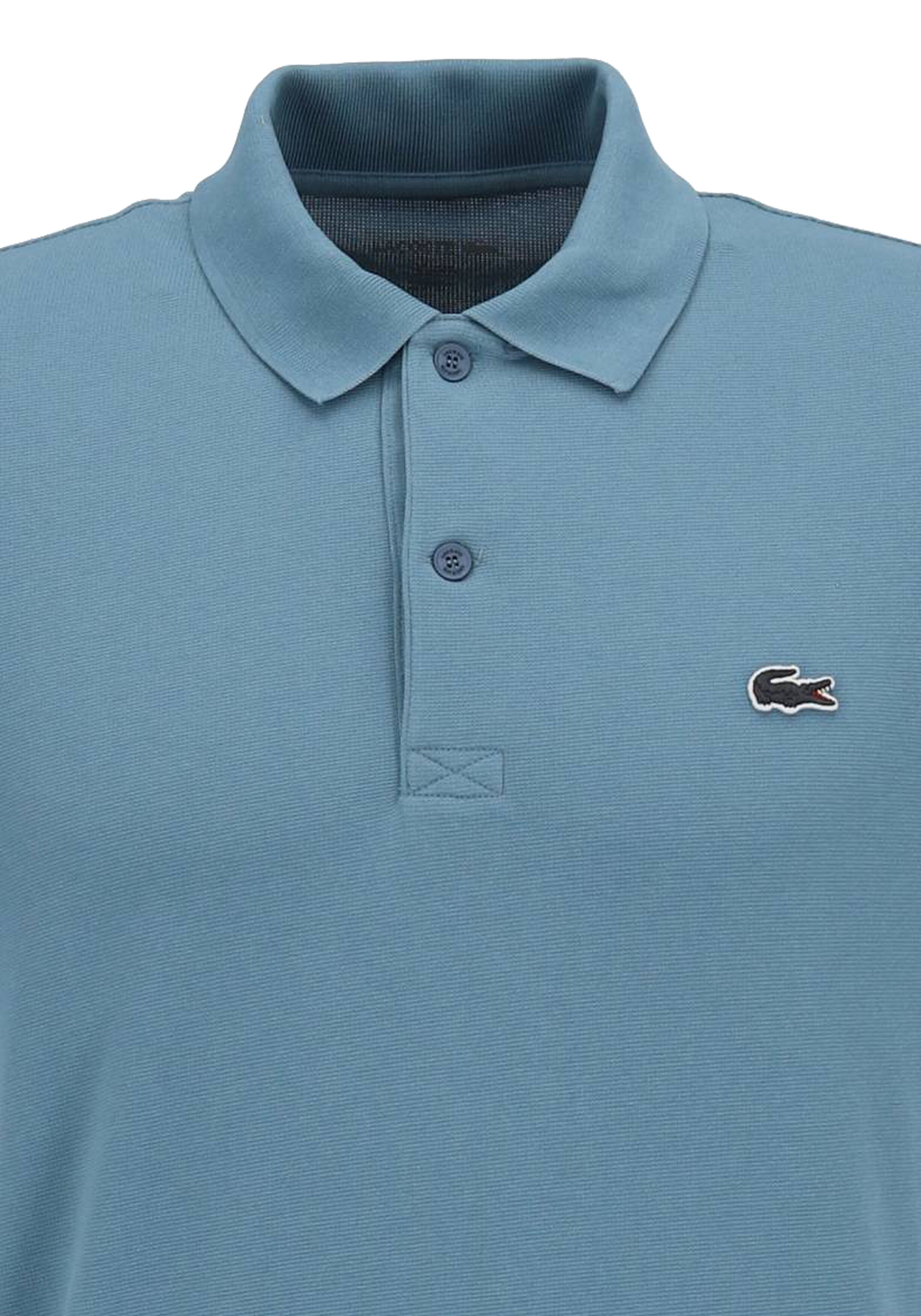 Lacoste Sport Polo Regular Fit stretch, leisteen blauw grijs