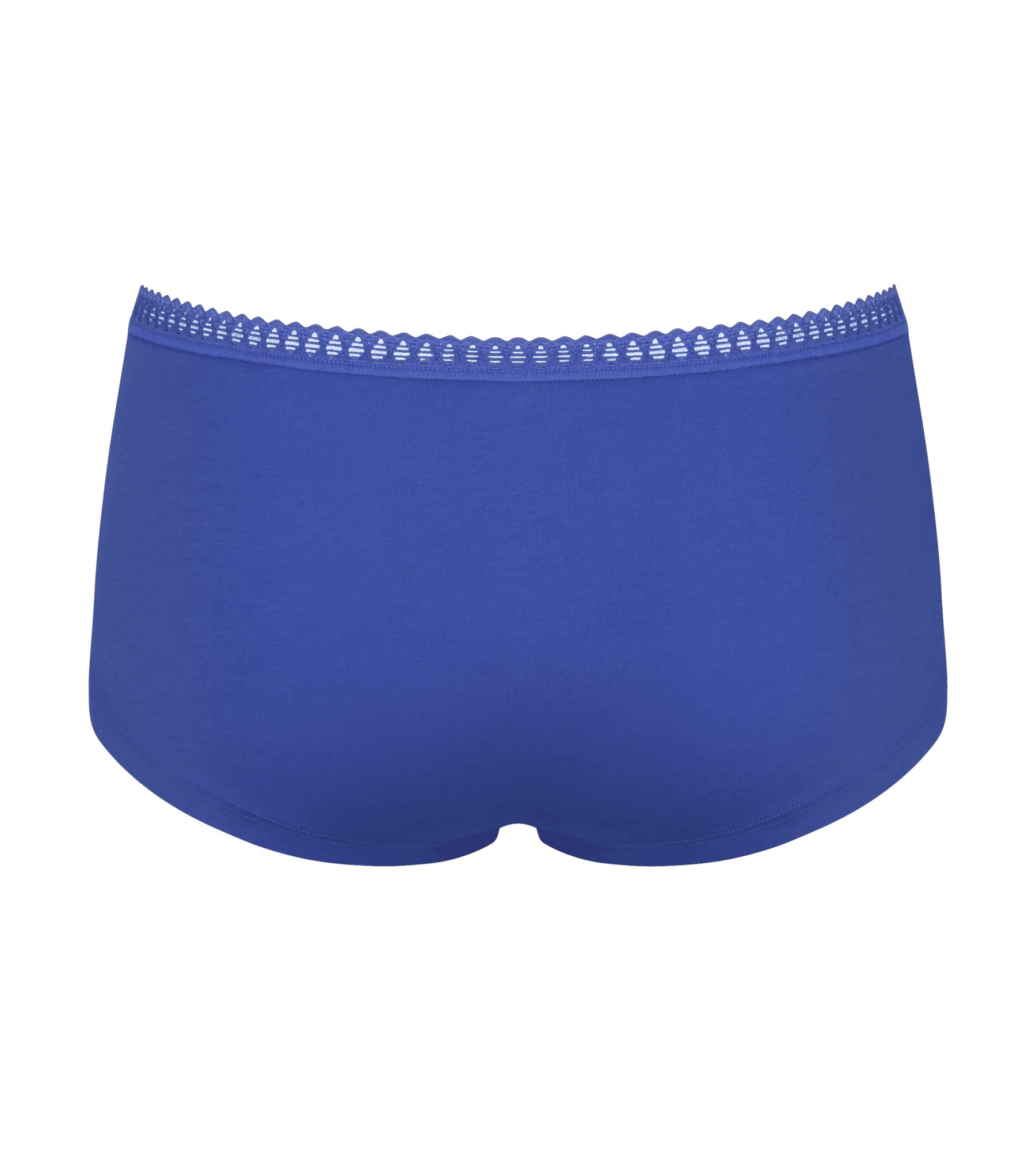 Sloggi Women GO Crush Short (3-pack), dames boxer, lichtblauw, kobaltblauw en blauw, wit en geel gestreept