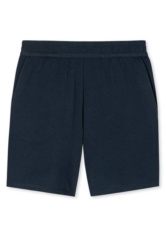 SCHIESSER Mix+Relax loungebroek kort, dames broek kort donkerblauw SCHIESSER Mix+Relax loungebroek kort, dames broek kort donkerblauw