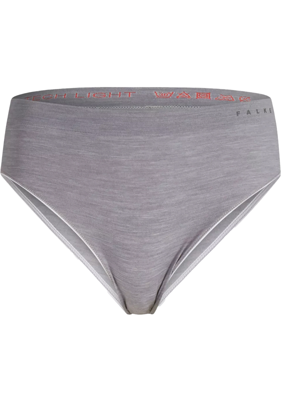 FALKE dames slip Wool-Tech Light, thermobroek, grijs (grey-heather) FALKE dames slip Wool-Tech Light, thermobroek, grijs (grey-heather)