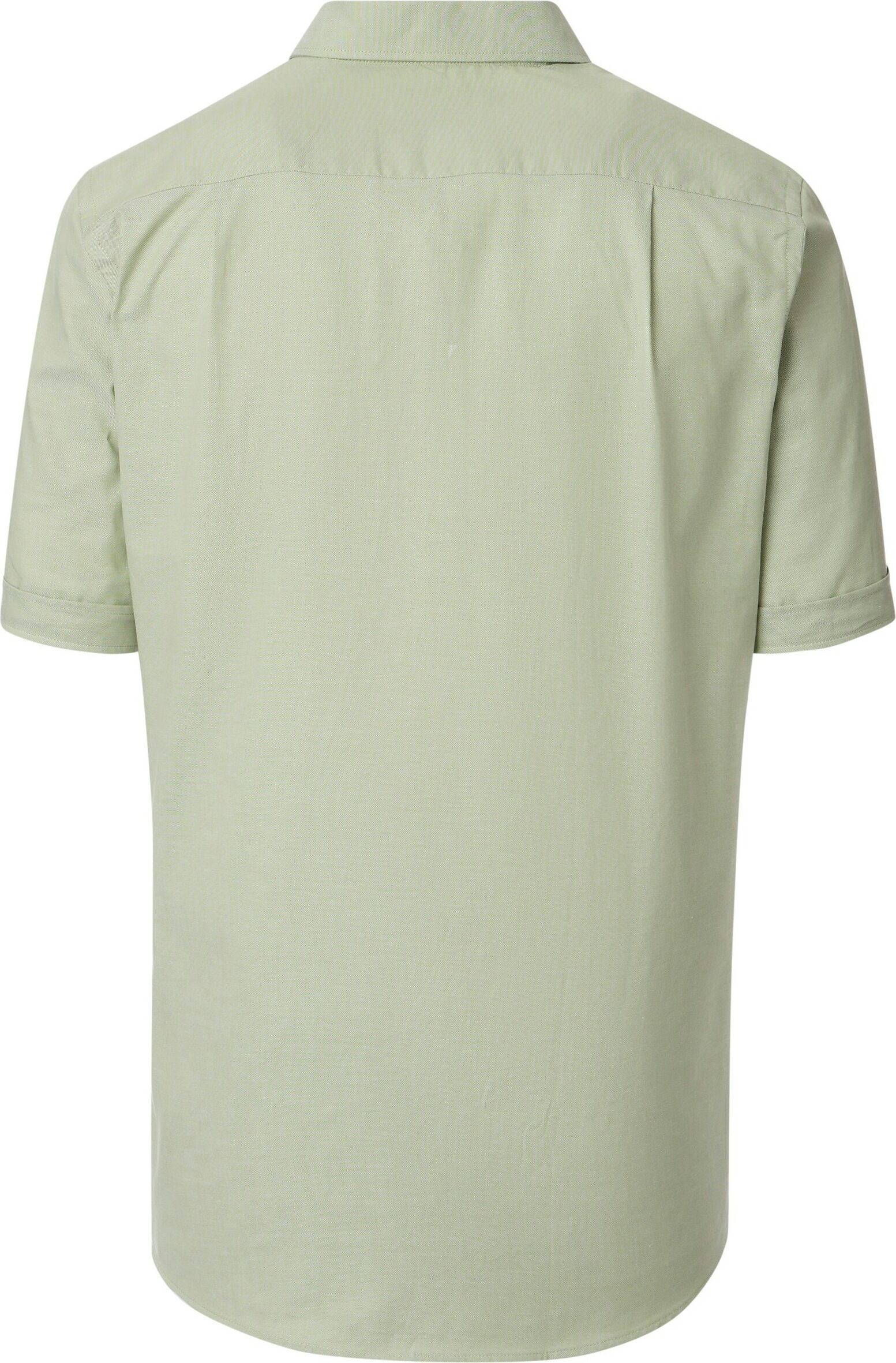 Redmond comfort fit overhemd, korte mouw, Oxford, groen 