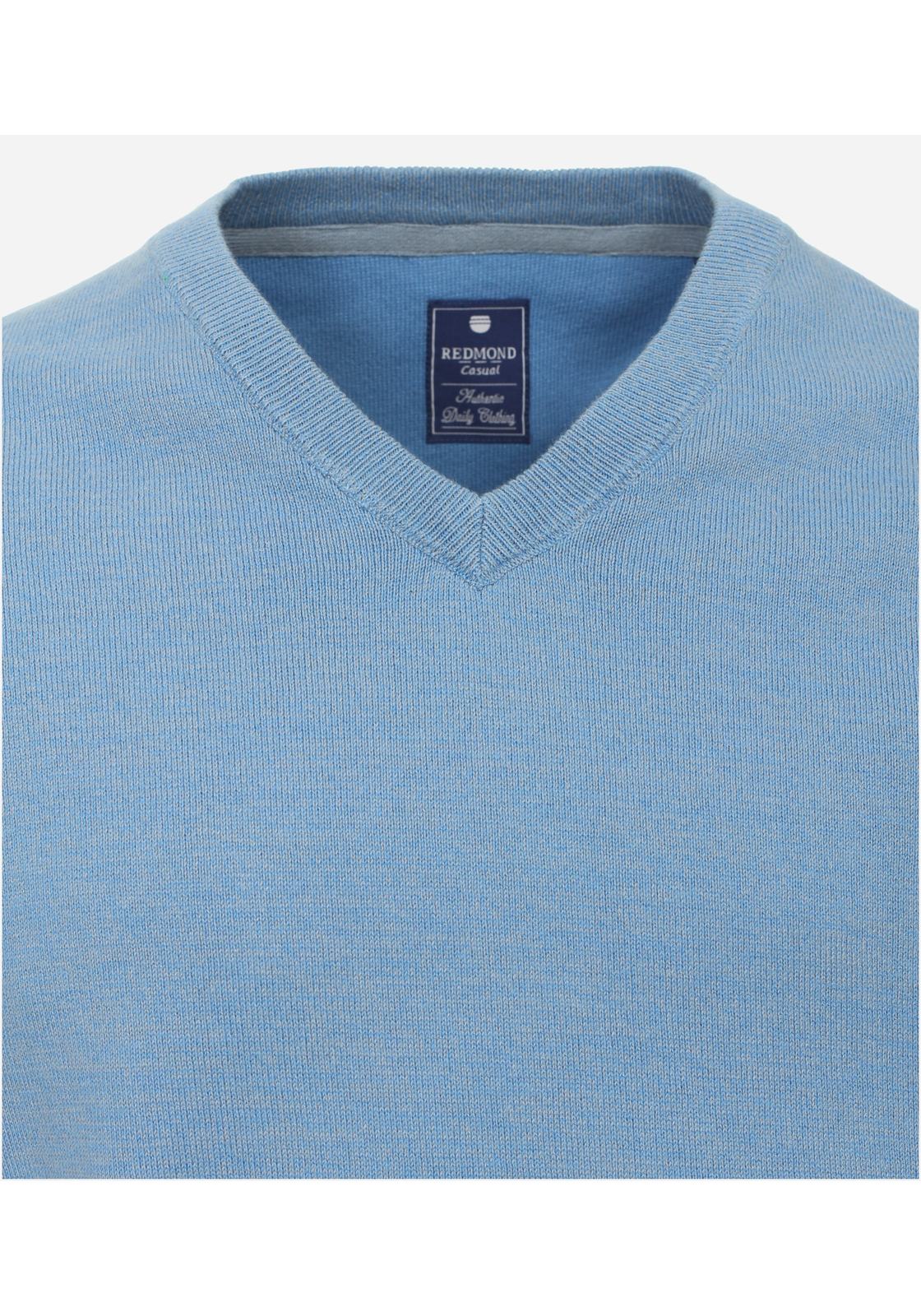 image_4_a9998162711737024fda2cb8050ac8f1jpgautoformatbgF3F3F3blend-alpha100blend-colorF3F3F3blend-modedarkenfitclampp Redmond heren trui katoen, V-hals, blauw (middeldik)