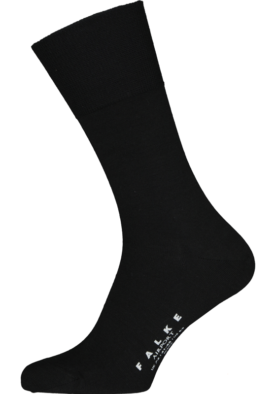 FALKE Airport herensokken, zwart (black) FALKE Airport herensokken, zwart (black)