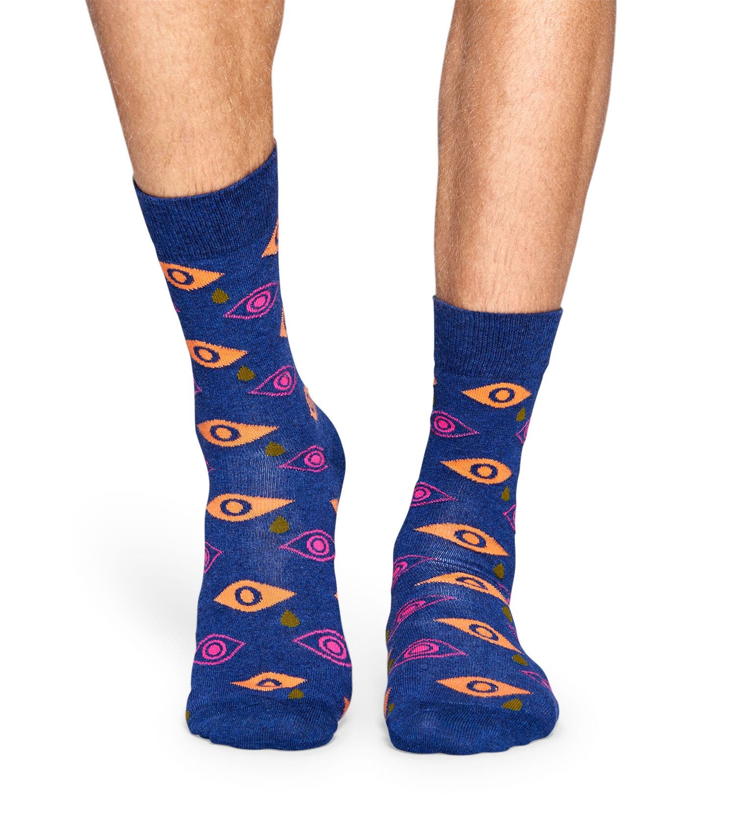 Happy Socks Cry Baby Sock, unisex sokken, navy