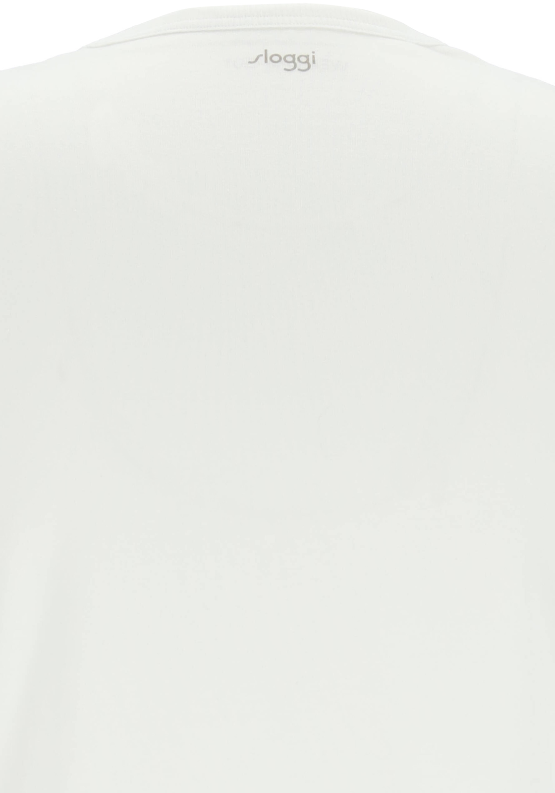 4-7613129951882-sloggi-SL_102051900003_TS_wit_detail_HR Sloggi Men GO Shirt O-Neck Slim Fit, heren T-shirt (1-pack), wit