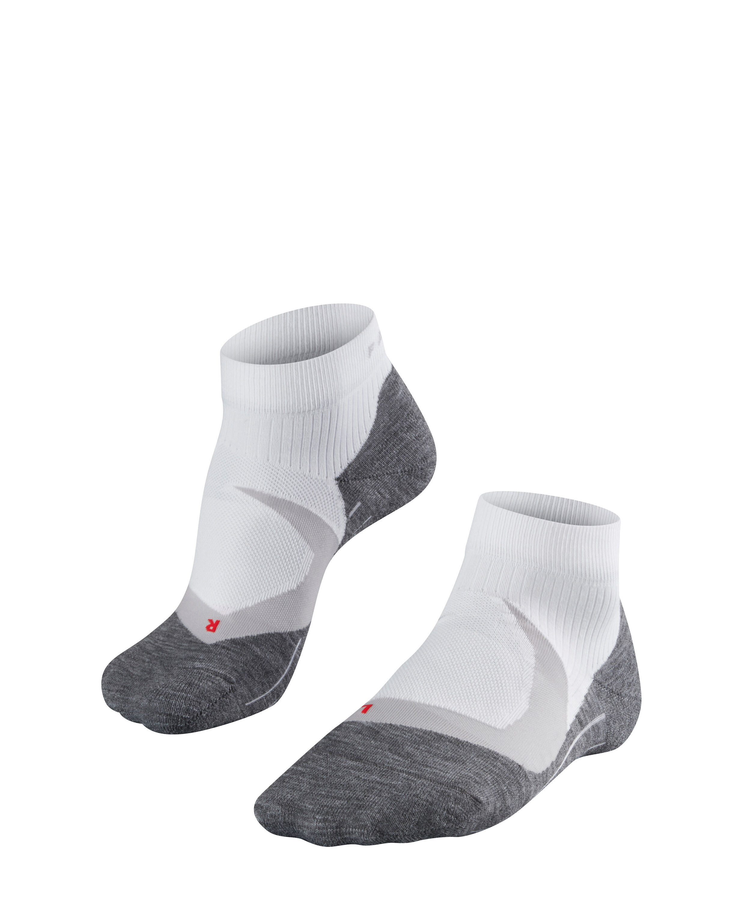 FALKE RU4 Cool Short korte heren hardloopsokken, wit (white-mix)