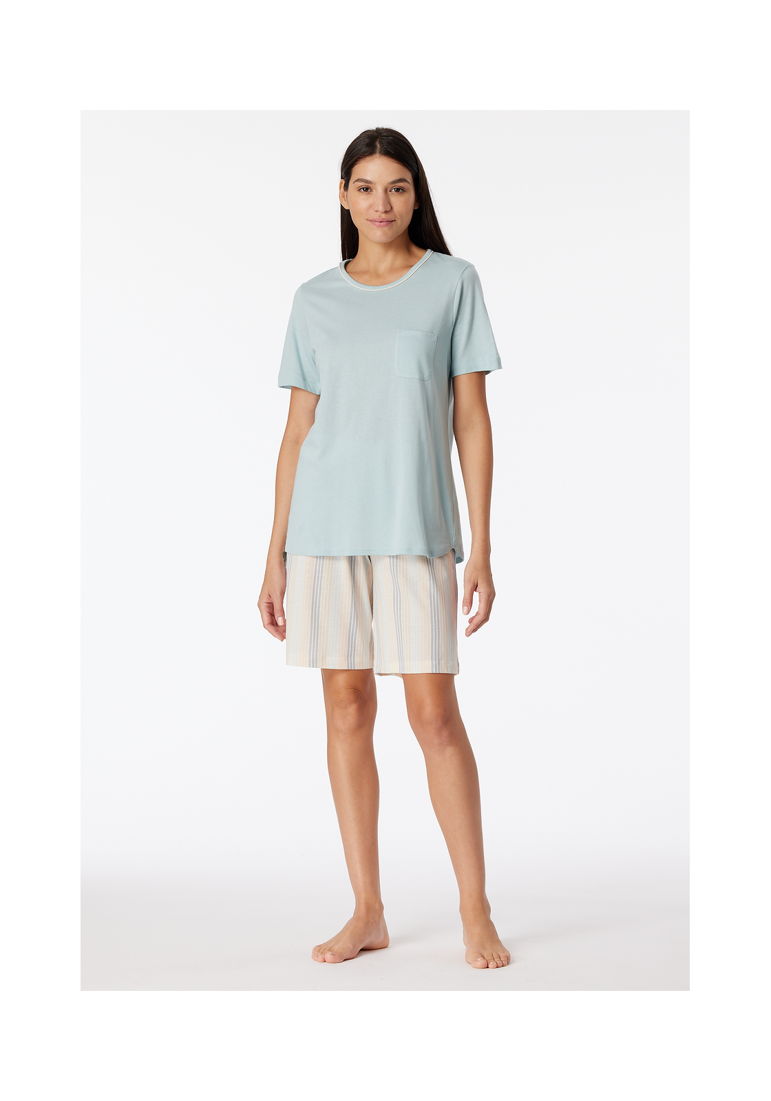 image_3_181235-420_3_1280x1280 SCHIESSER Comfort Nightwear shortamaset, dames shortama met bluebird