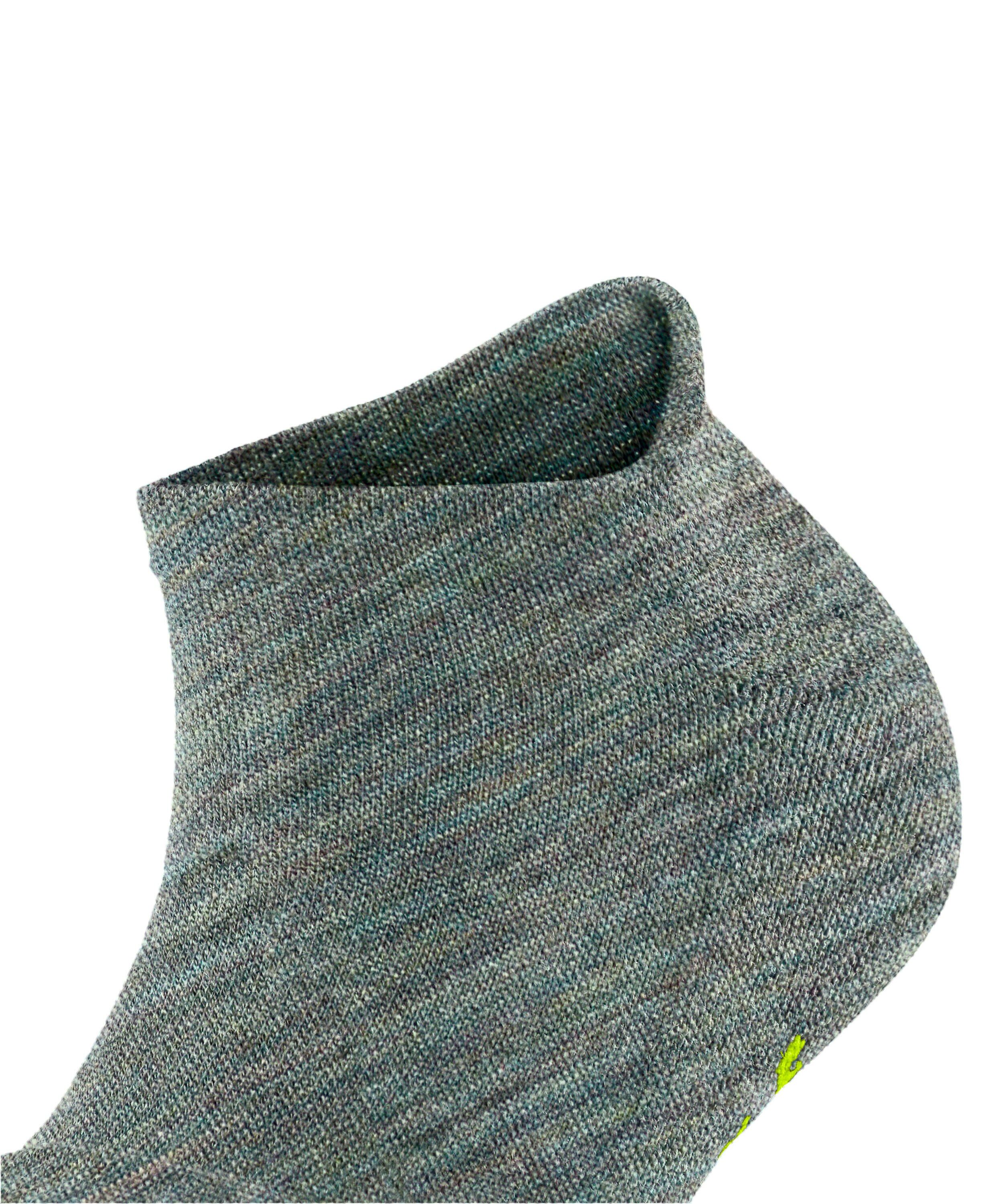 FALKE Keep Warm dames sneakersokken, blauw (smoke blue)