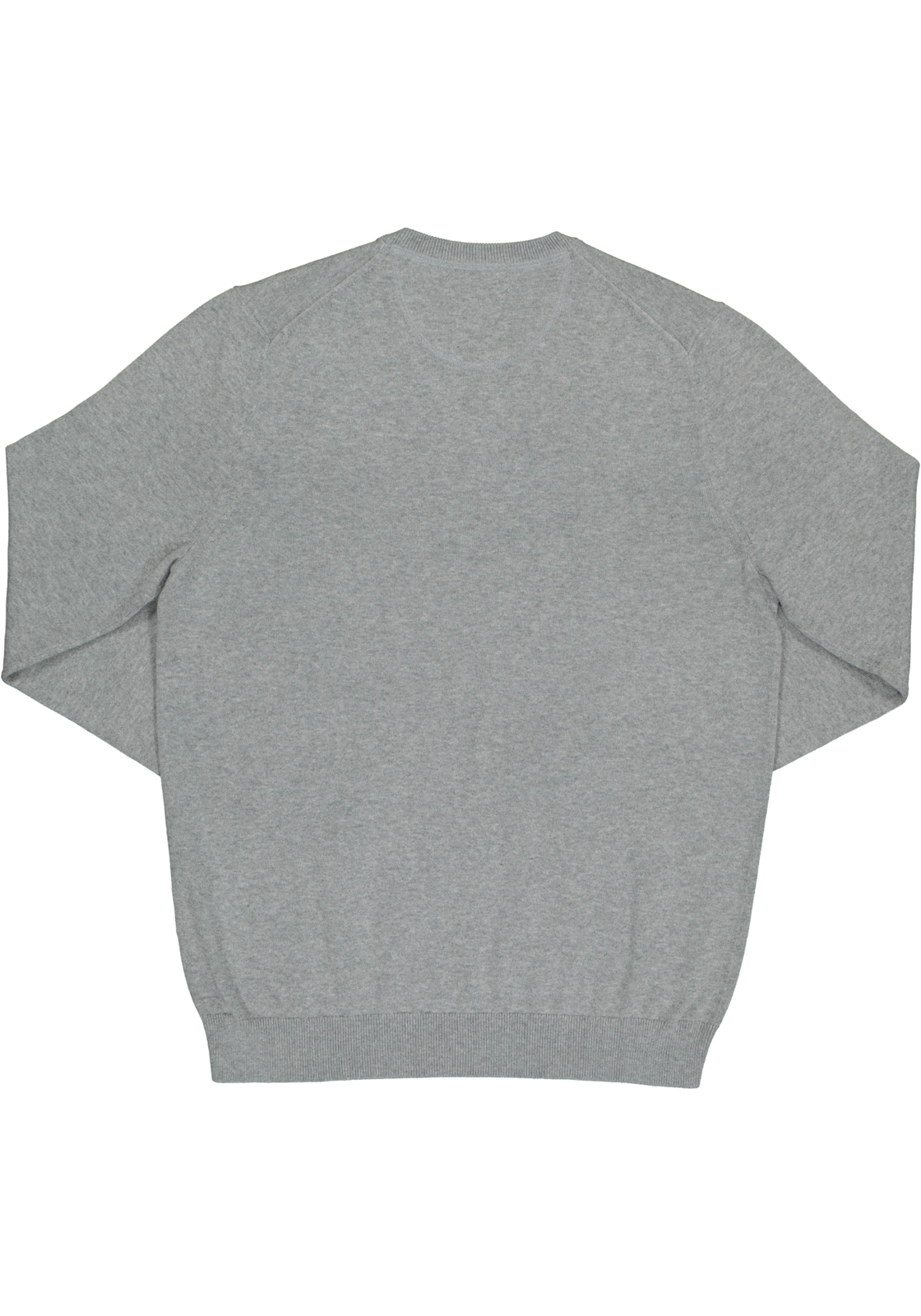 5-4049445646707_trui_olymp_HR OLYMP modern fit trui katoen, V-hals, grijs
