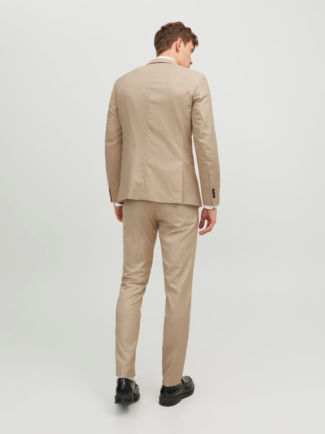 JACK & JONES Solaris Trouser regular fit, heren pantalon, beige