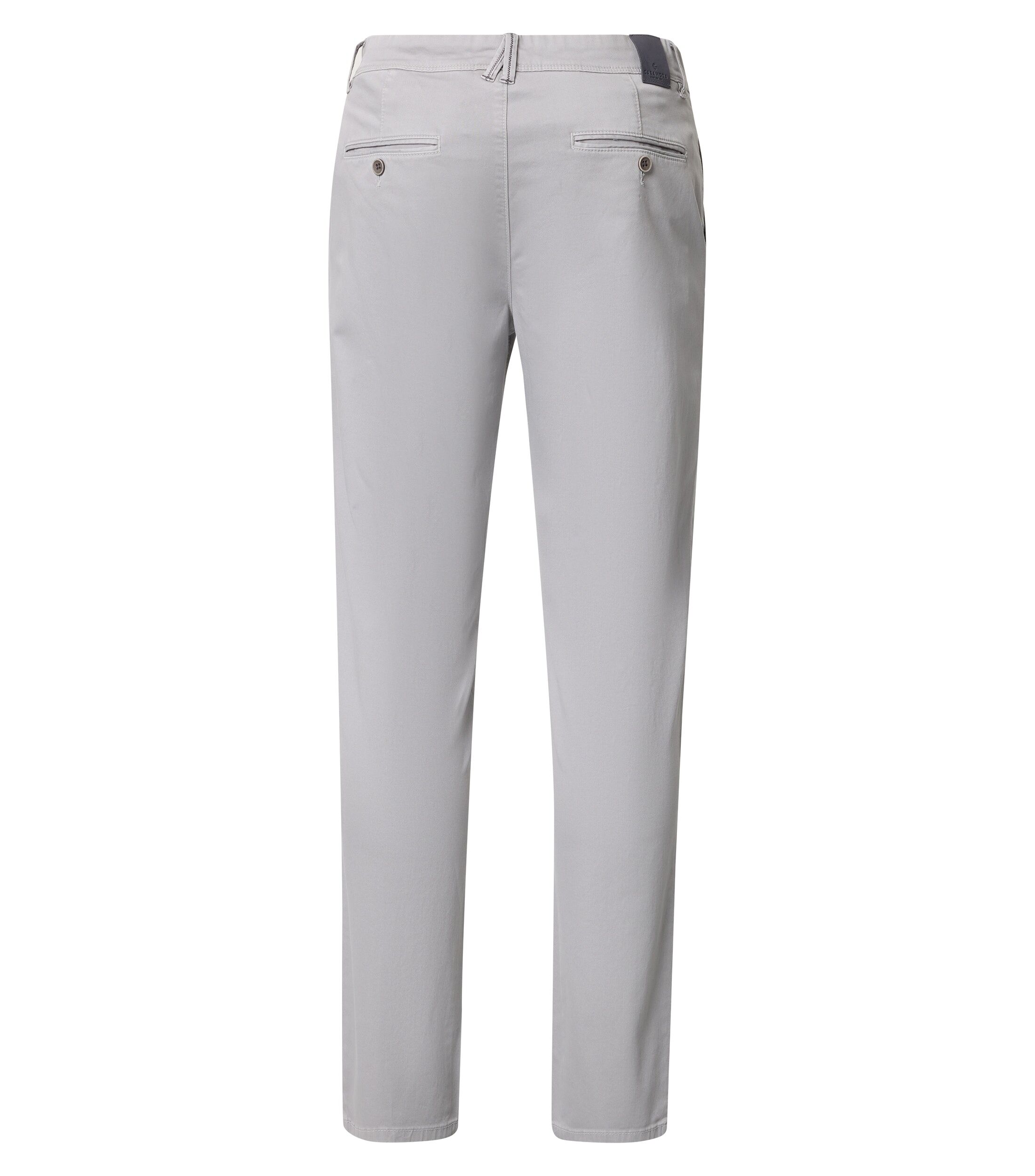 CASA MODA broek CHRIS, heren chino broek, zilvergrijs
