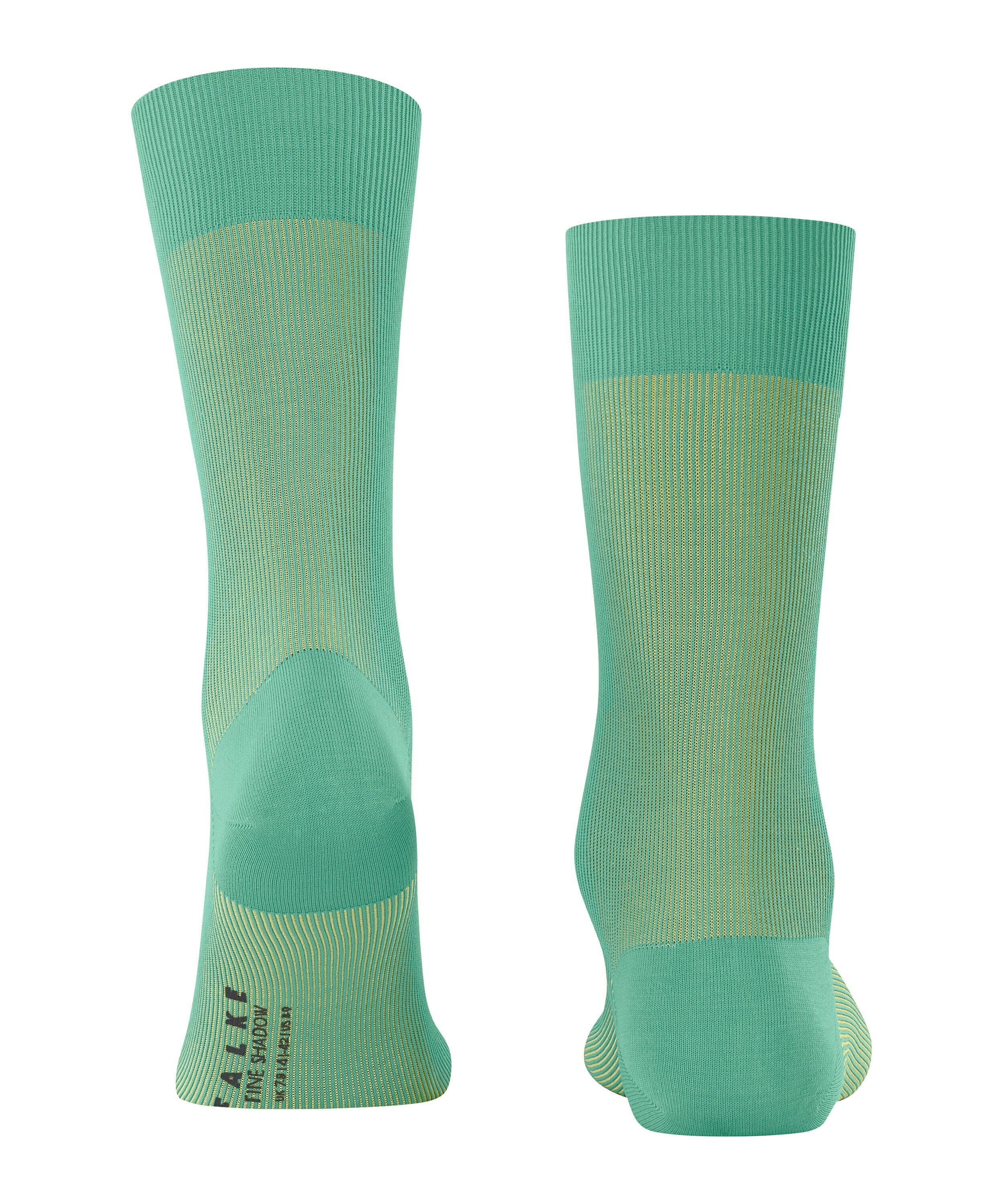 FALKE Fine Shadow herensokken, groen (oceangreen)