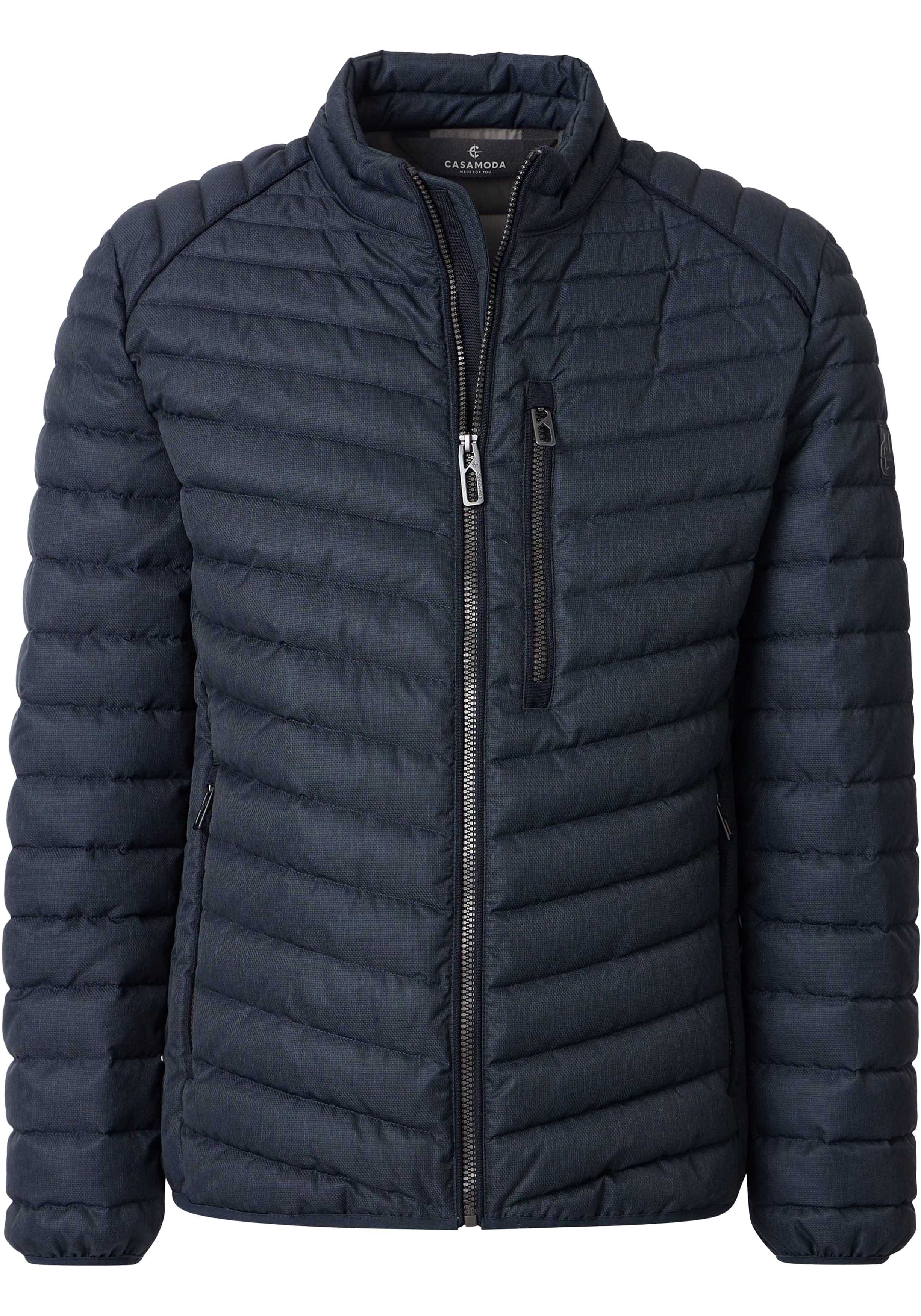 CASA MODA comfort fit tussenjas, blauw, wit